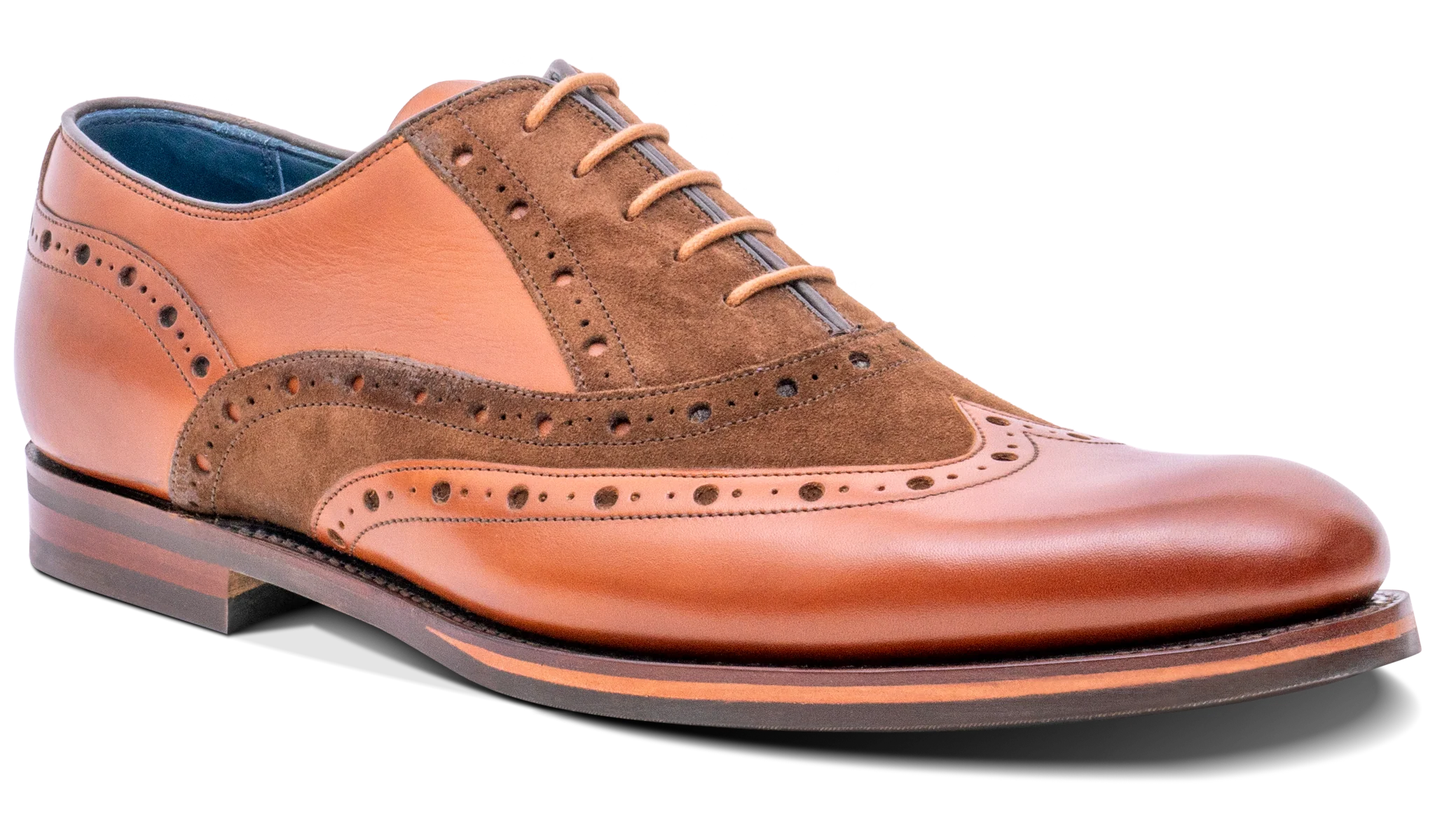 Abingdon - Chestnut Calf/Polo Suede