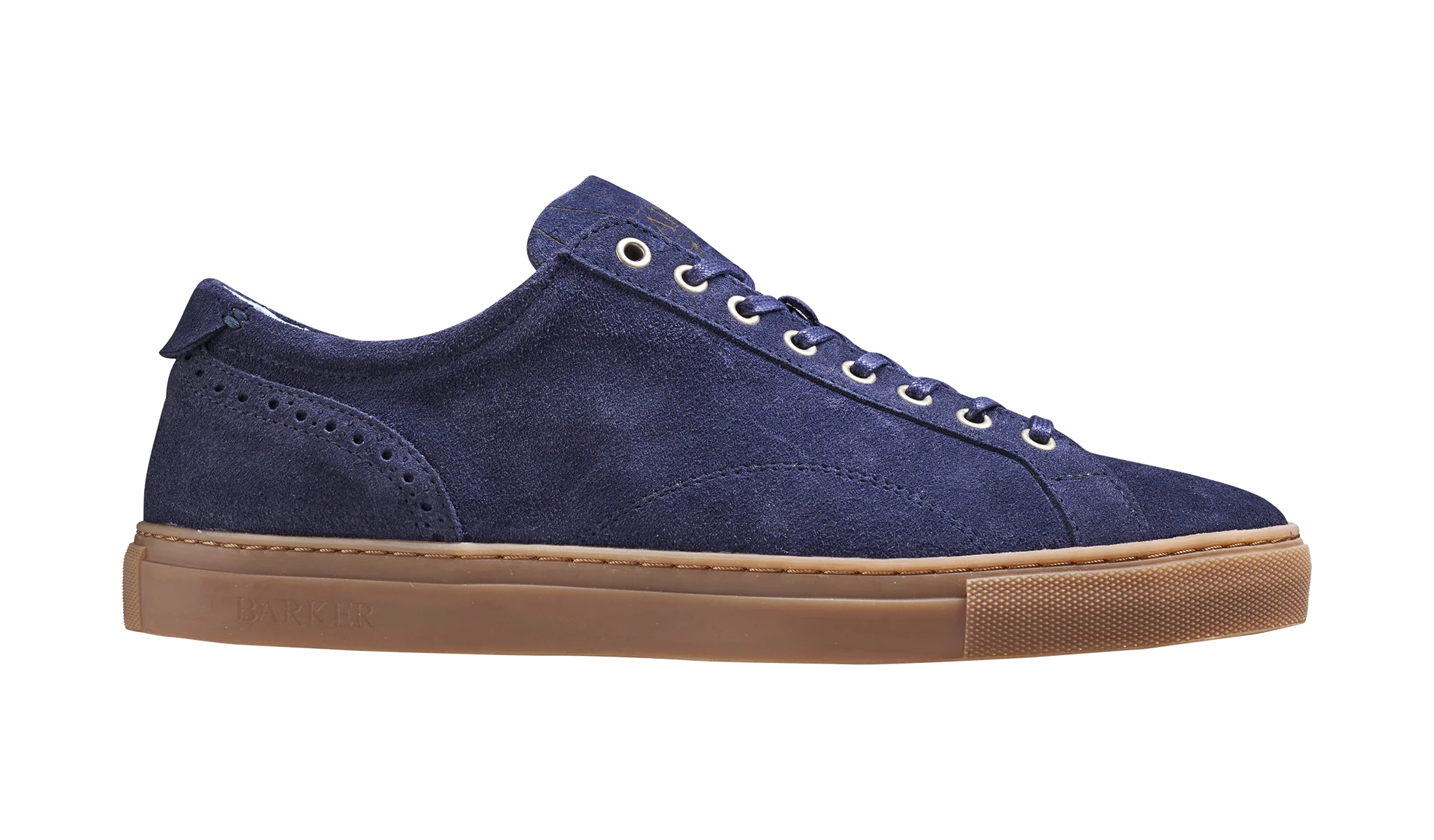 Axel - Blue Suede Mens Sneaker - Image 2