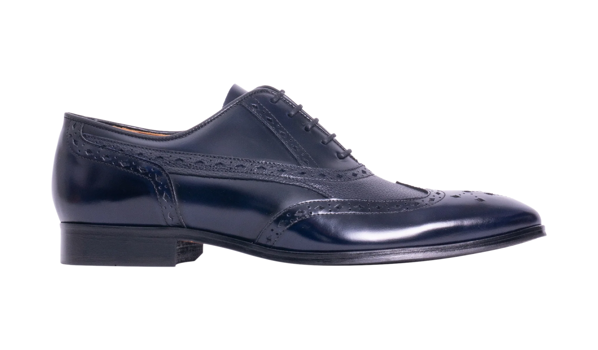Bampton - Navy Hi-Shine/Grain - Image 2
