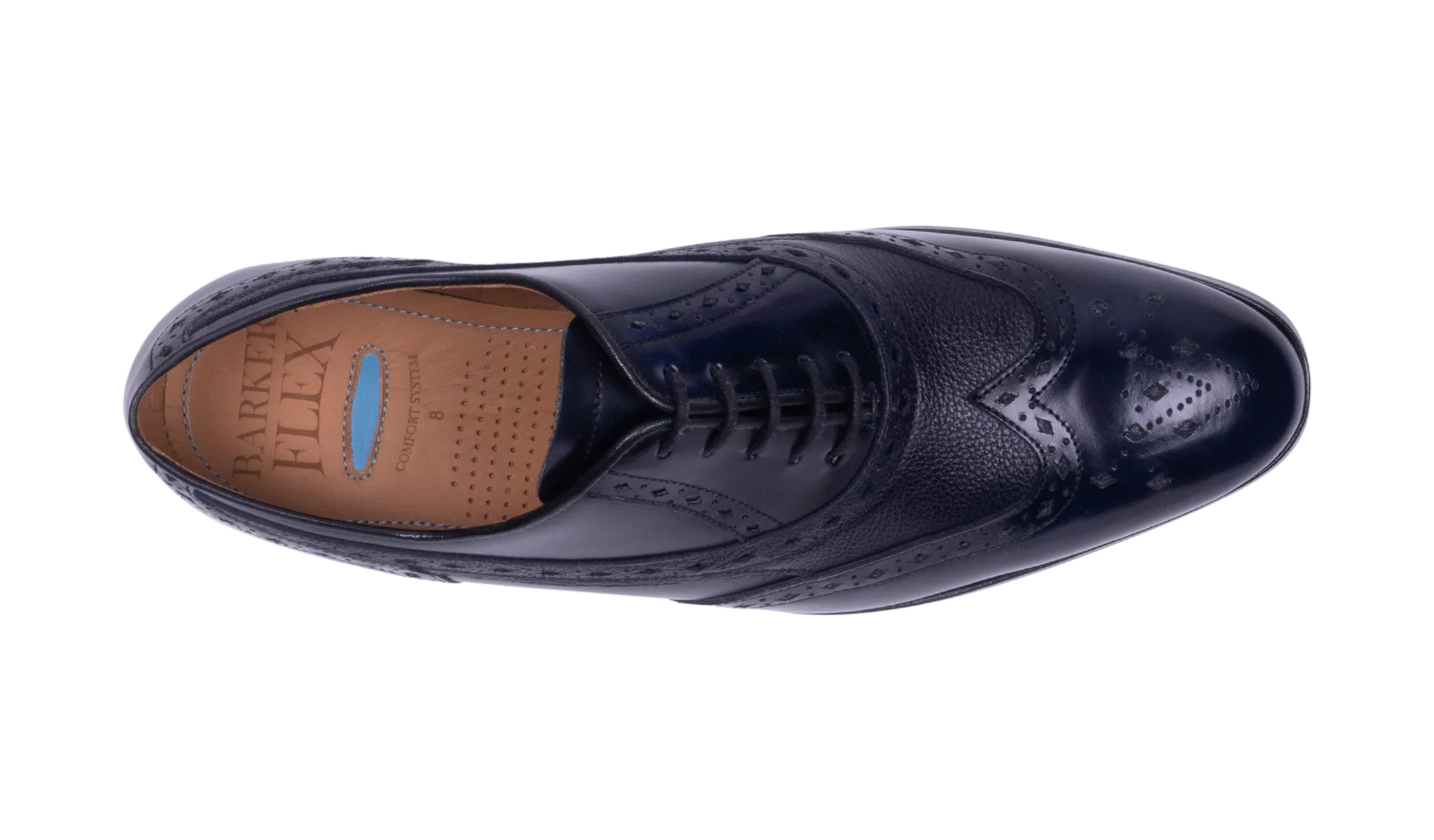 Bampton - Navy Hi-Shine/Grain - Image 3