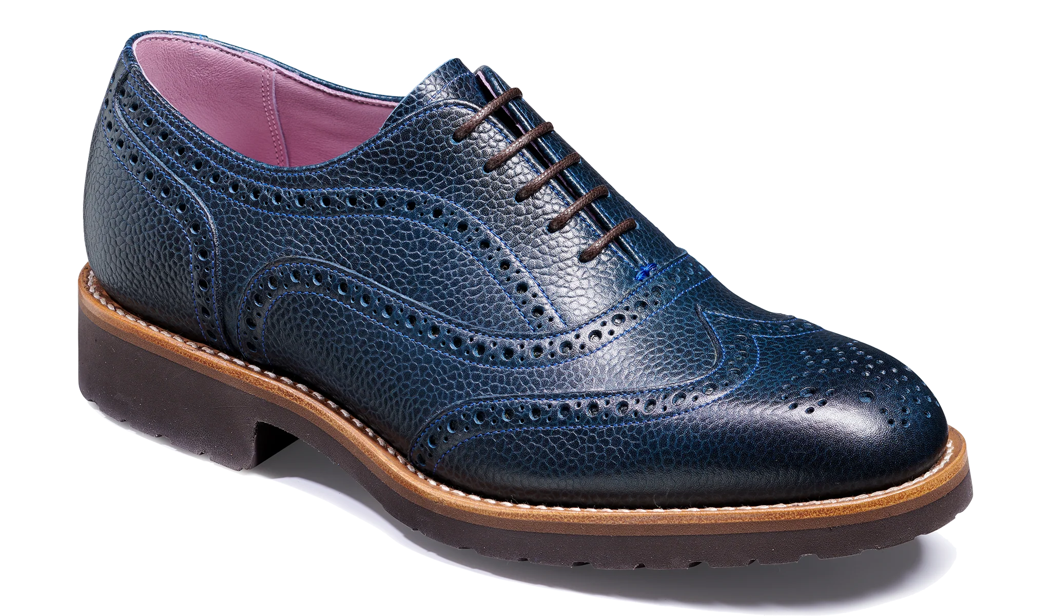 Bonnie - Navy Grain (Sample)