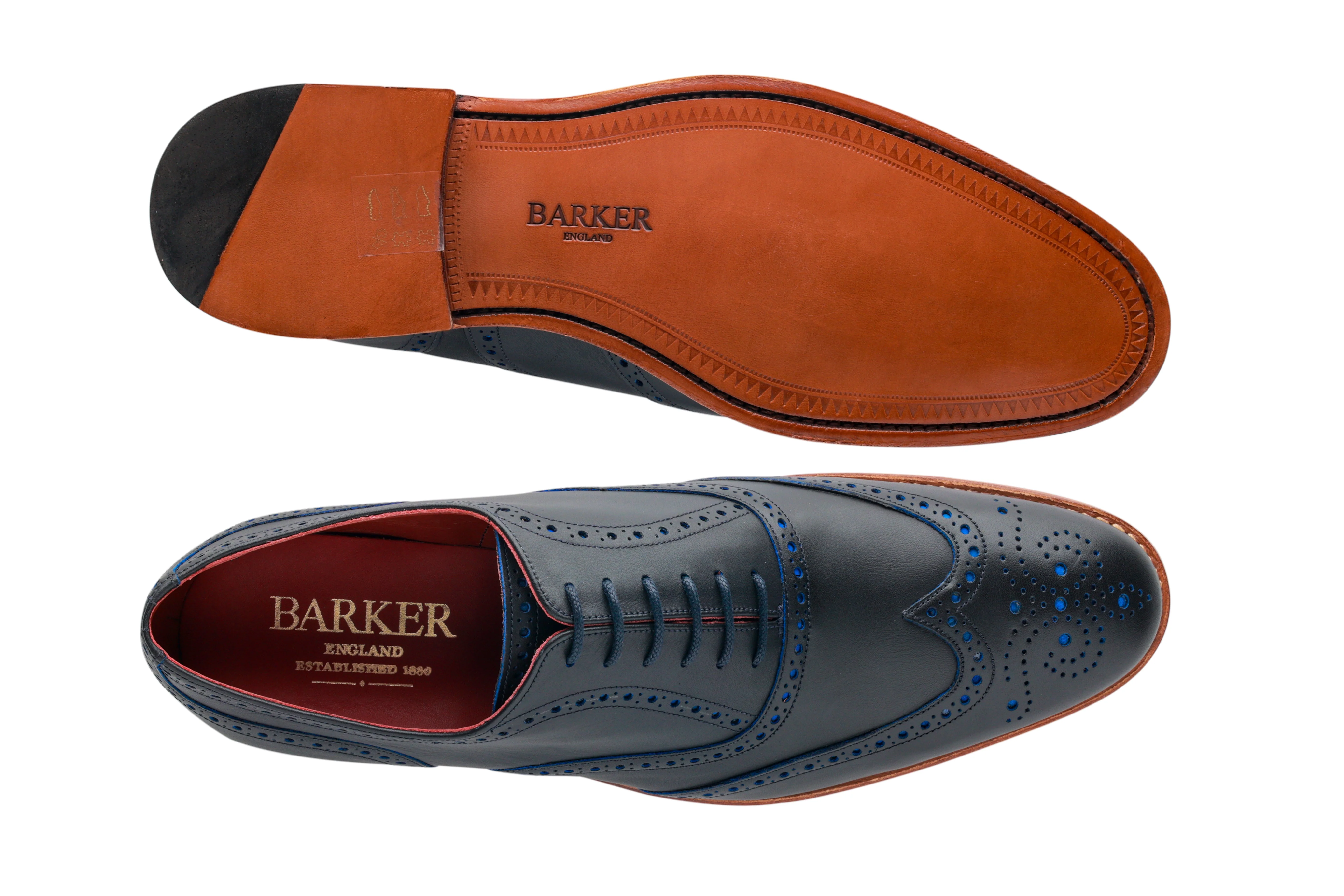 Brando 2 - Navy Calf Blue Punch - Image 2
