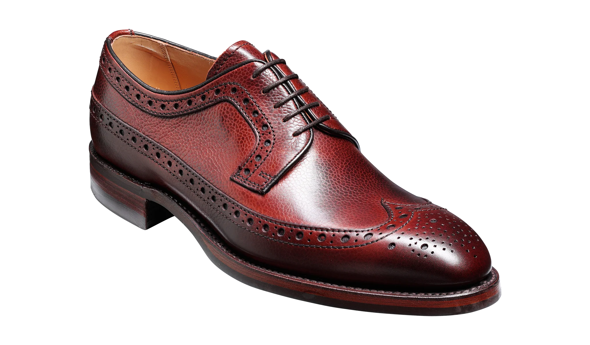 Calvay - Cherry Grain Longwing Brogue
