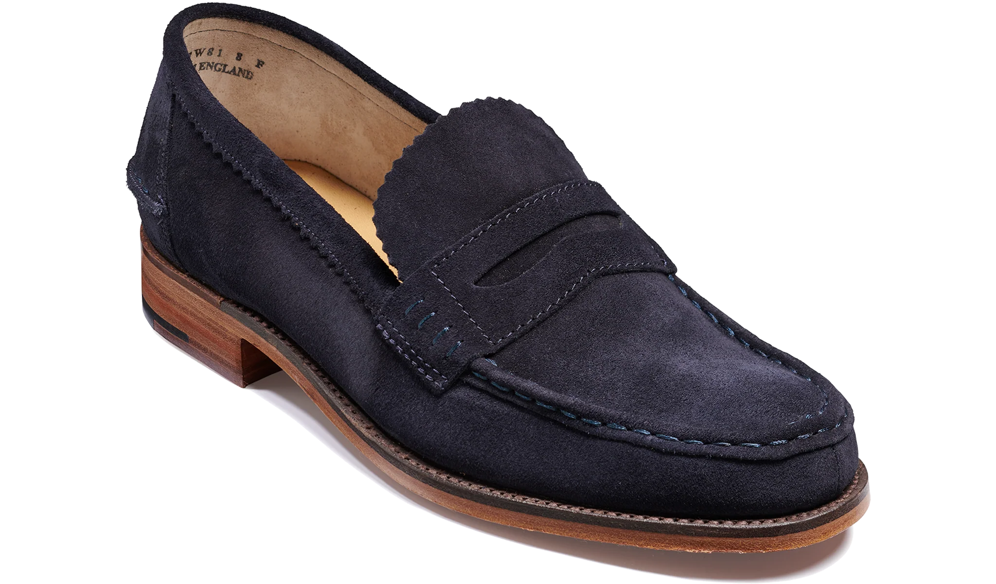 Caruso - Navy Suede
