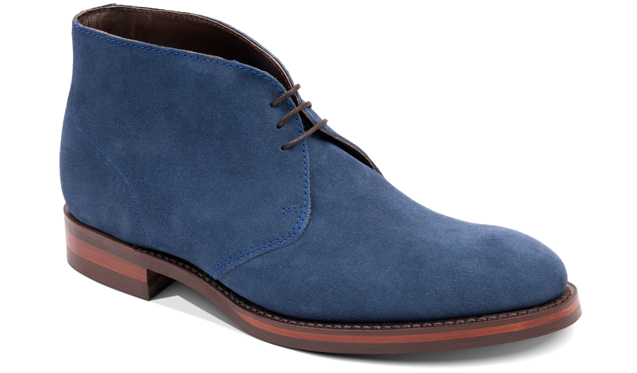 Chukka Boot - Blue Suede