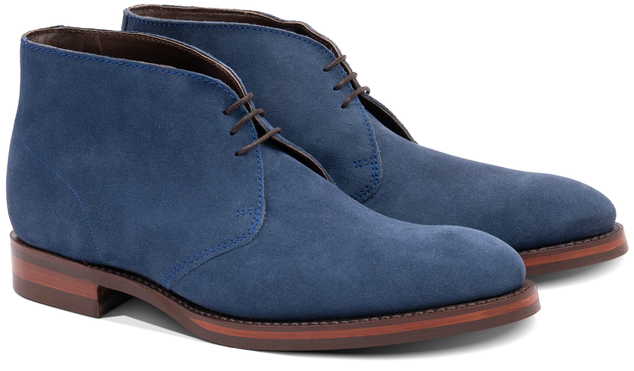 Chukka Boot - Blue Suede - Image 2