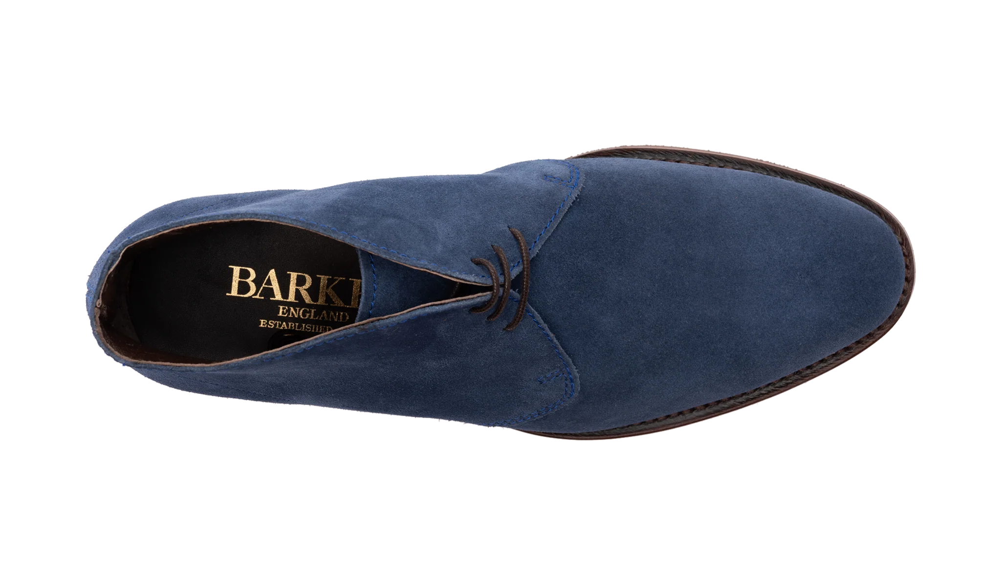 Chukka Boot - Blue Suede - Image 5
