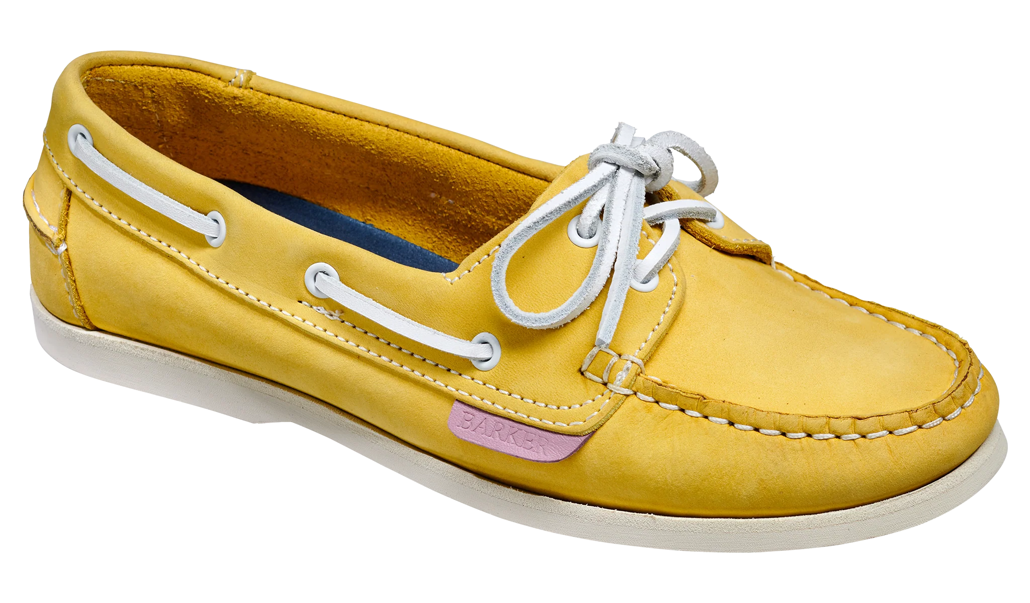 Cleo - Yellow Calf Ladies Boat Shoes
