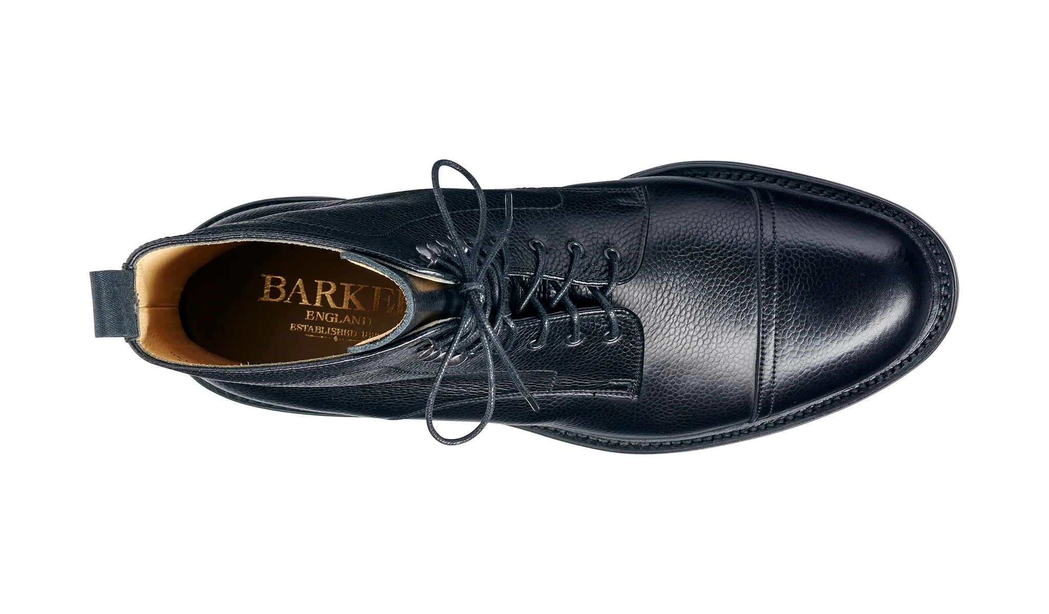 Donegal - Black Grain - Mens Top-cap Boot - Image 3
