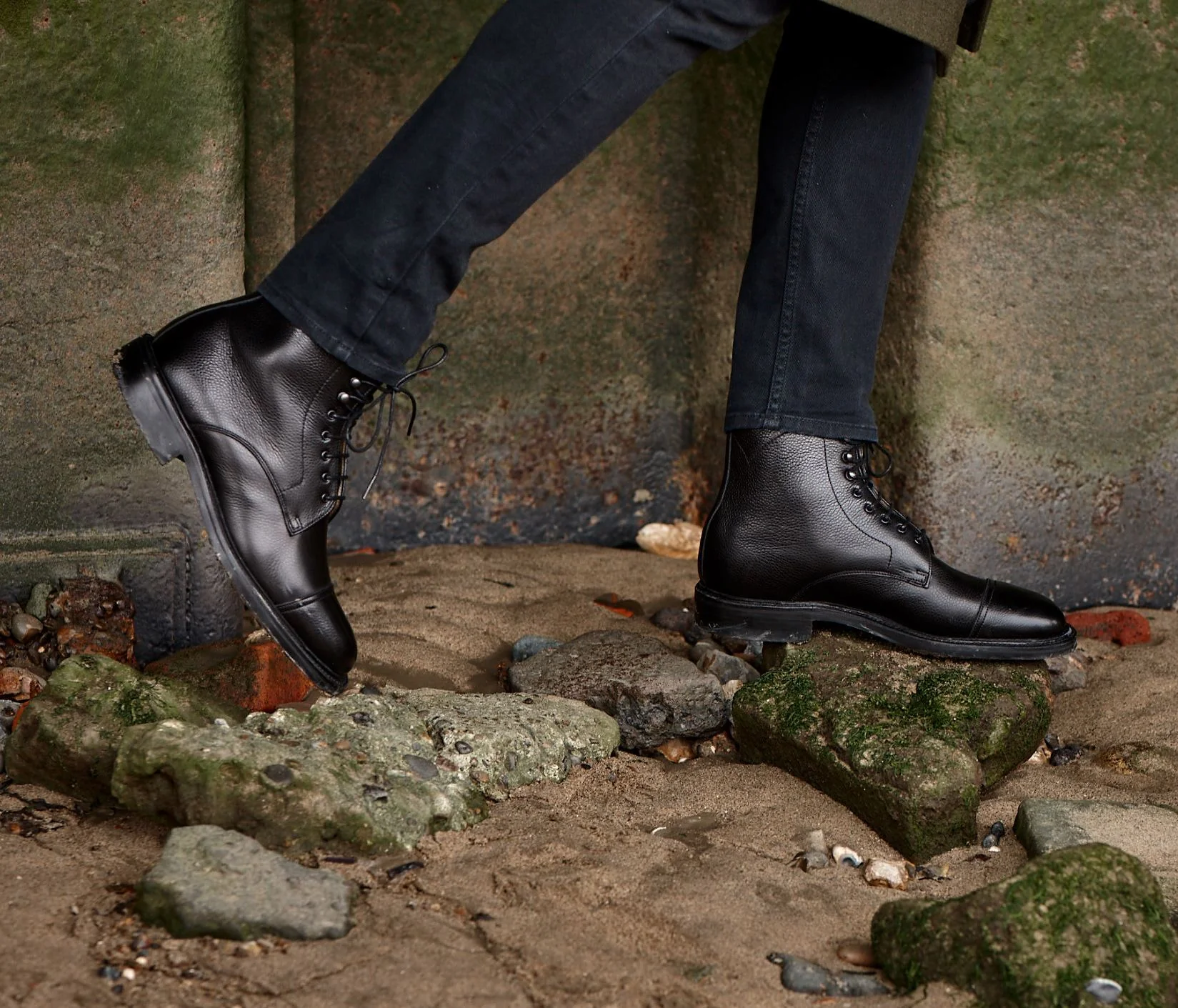 Donegal - Black Grain - Mens Top-cap Boot - Image 5