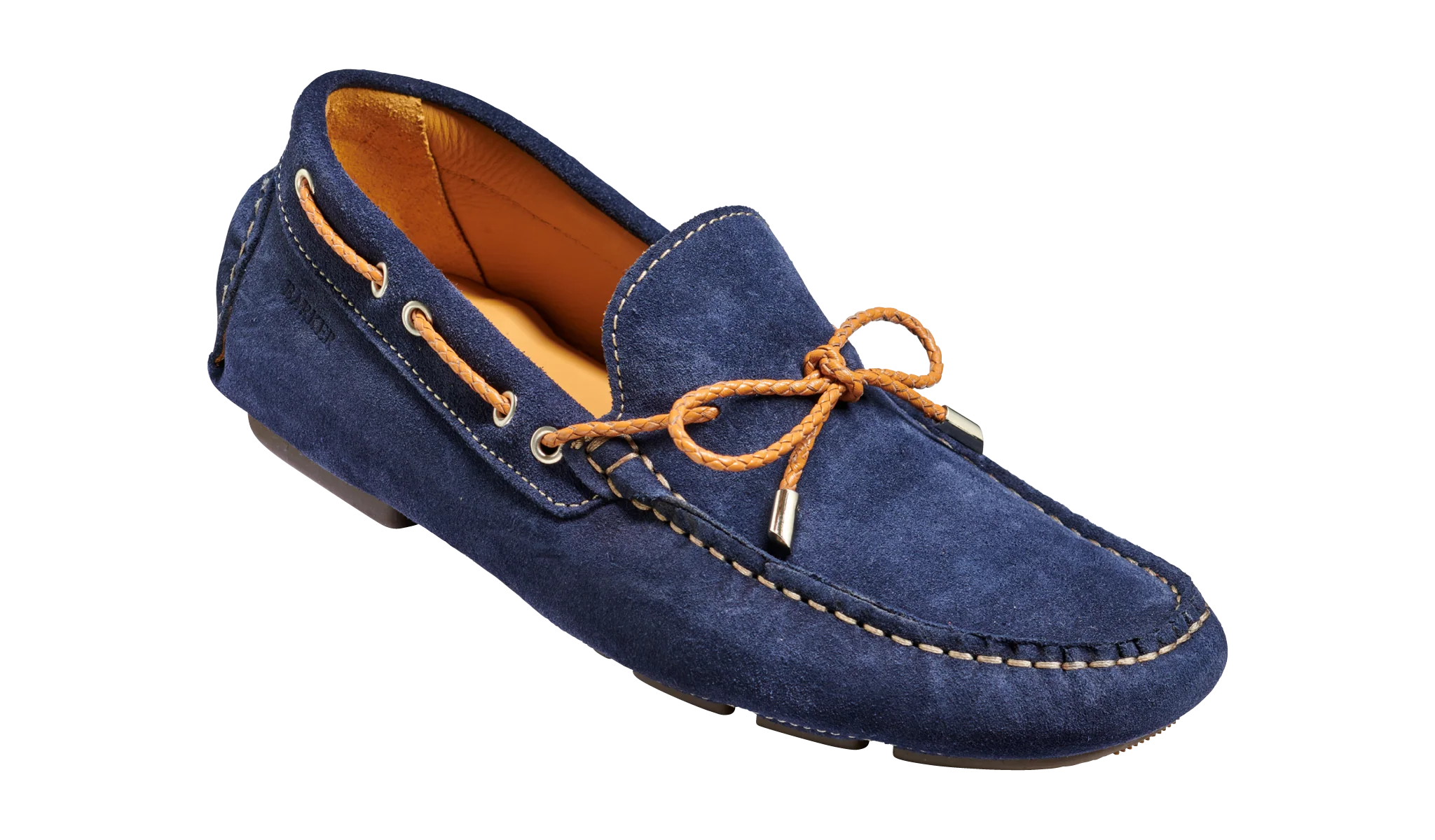Doug - Navy Suede Loafer