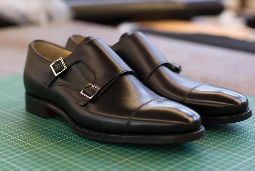 Edison - Black Calf - Monk Strap Shoe - Image 5