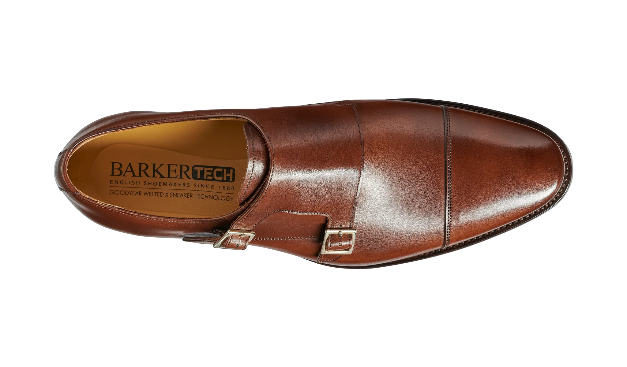Edison - Dark Walnut Calf Monk Strap - Image 3