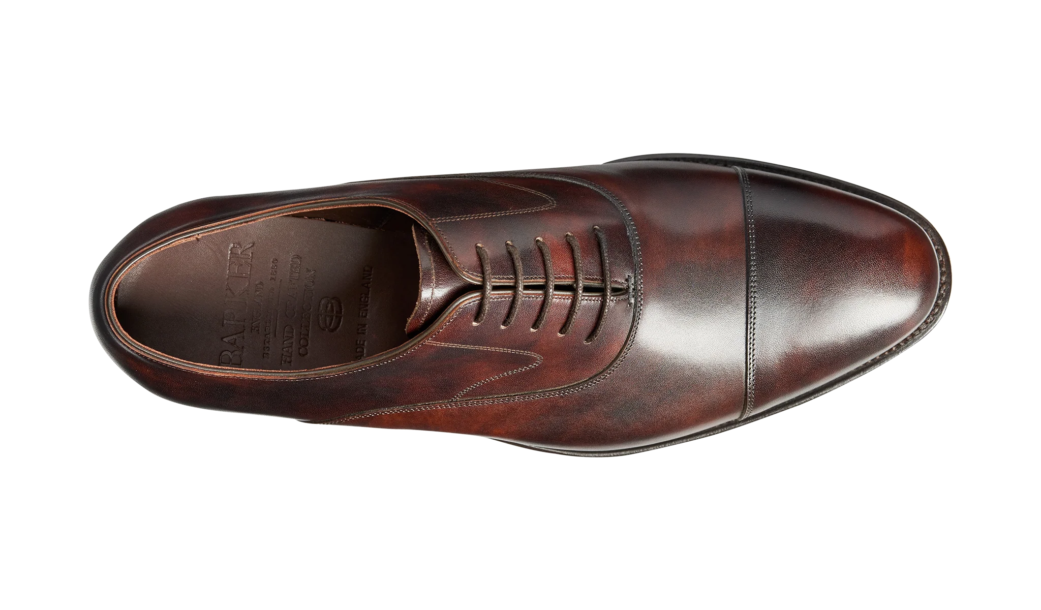 Falsgrave - Dark Brown Shadow Calf Oxford - Image 3