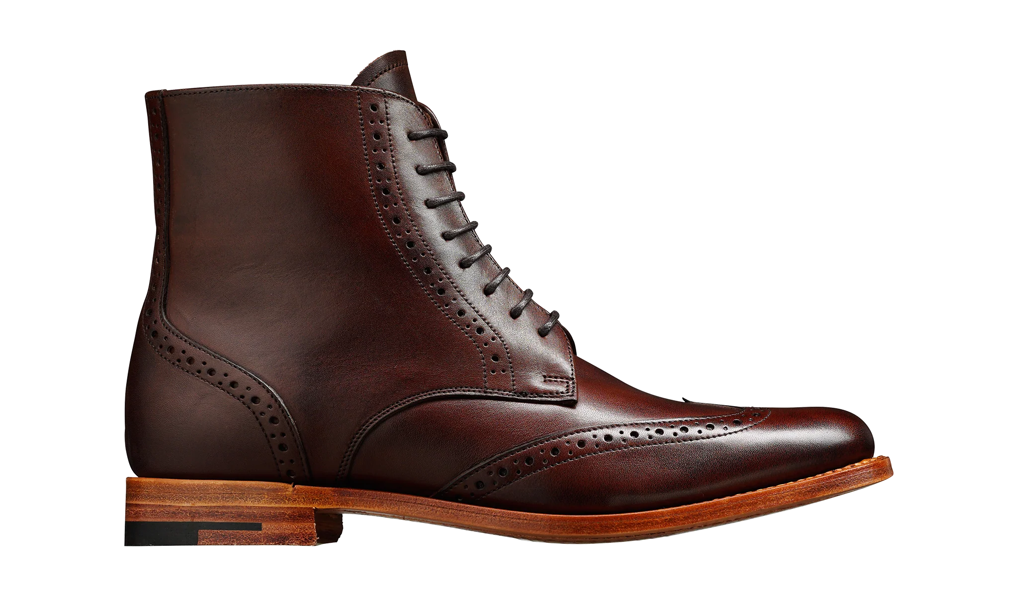 Faye - Walnut Calf Leather Boot - Image 2