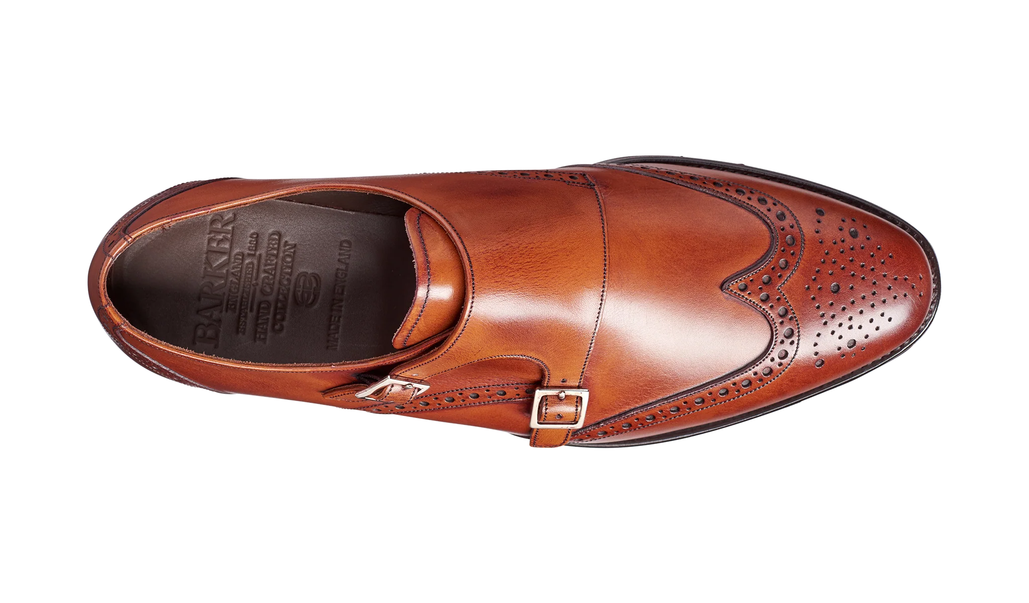 Fleet - Antique Rosewood Calf Wingtip Shoes - Image 3