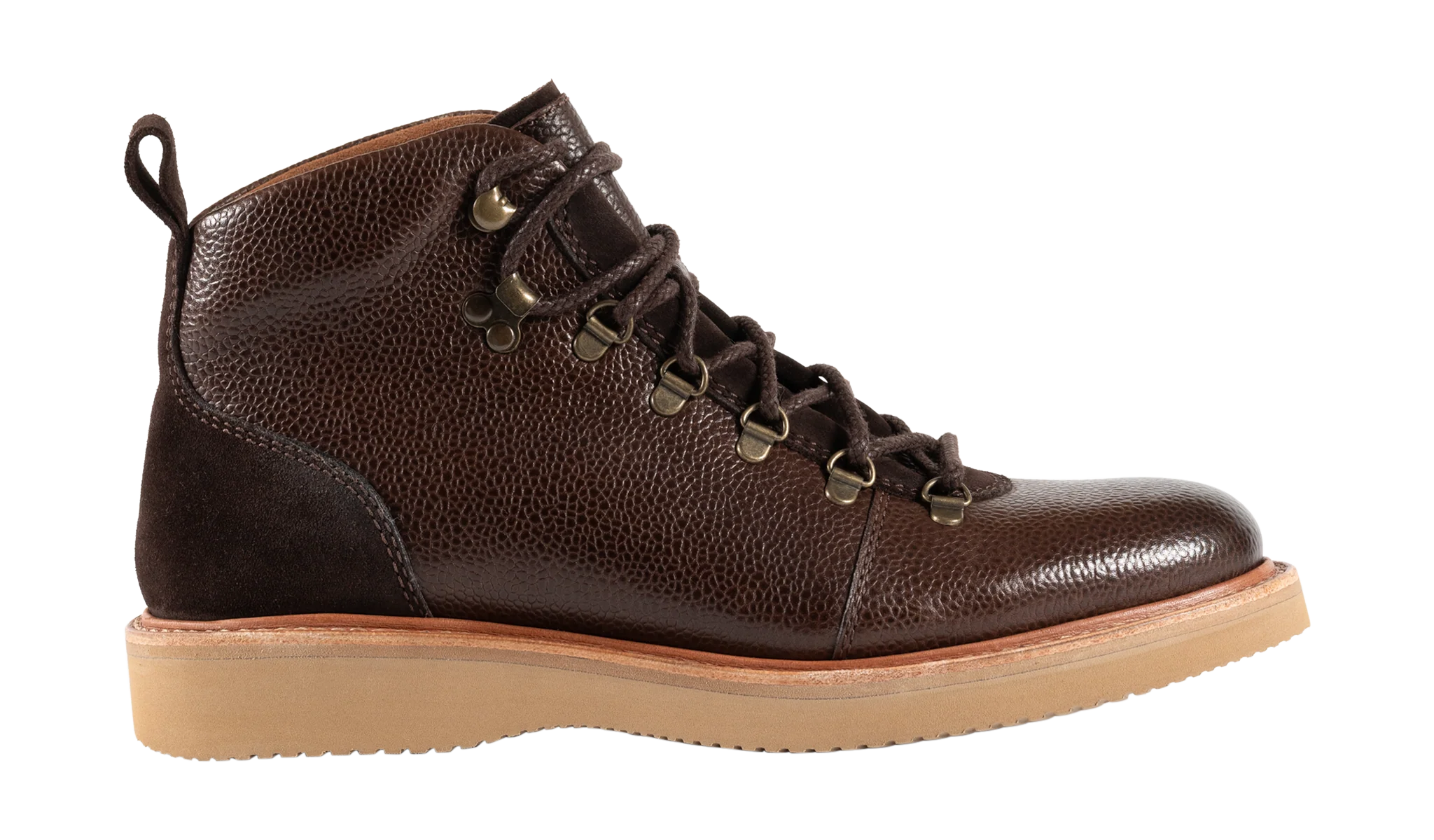 Frank - Choc Grain Choc Suede - Image 3