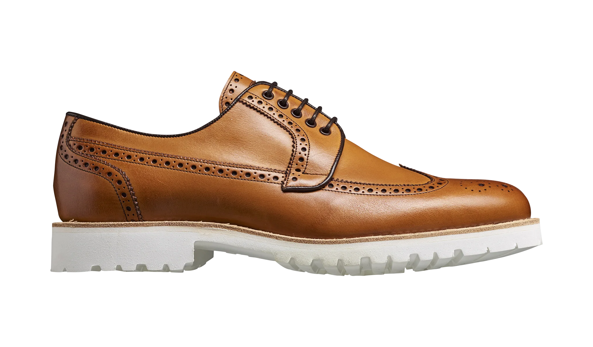 Hawk - Cedar Calf Long-Wing Derby Brogue Shoe - Image 2