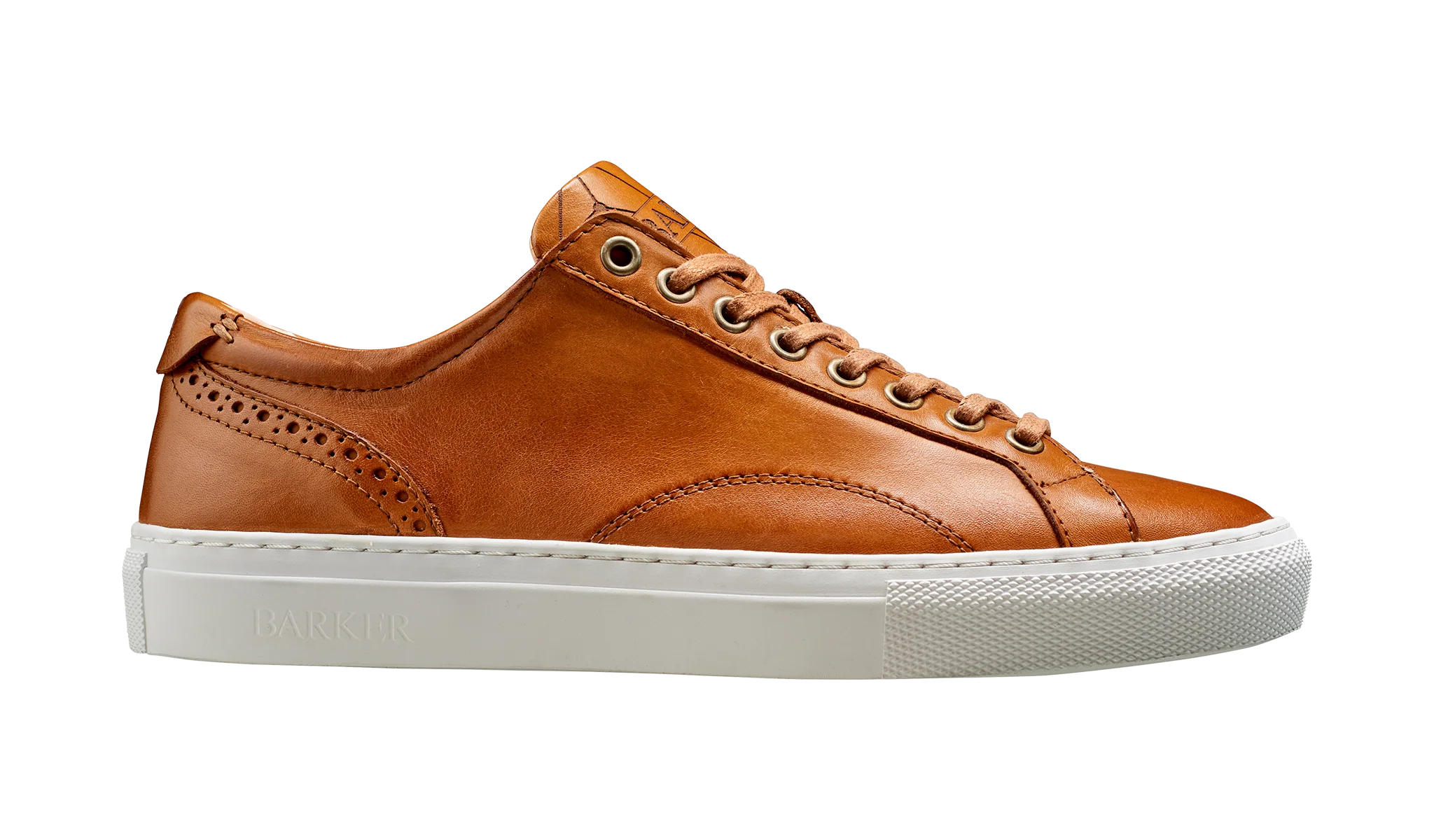 Isla - Cedar Calf Rubber Cup Sole Womens Sneaker - Image 2