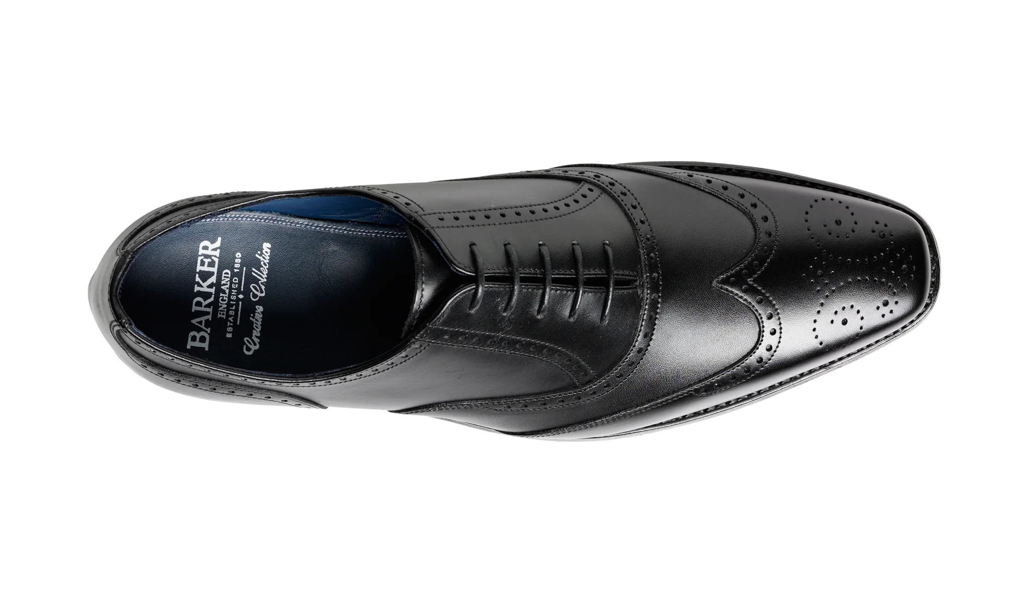 Johnny - Black Calf Brogue - Image 3