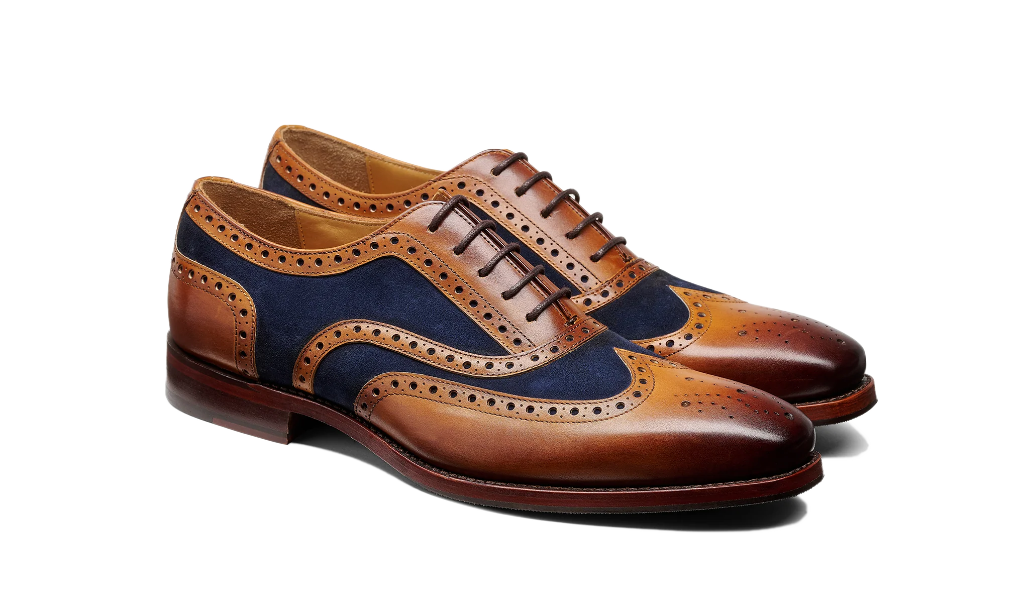 Keiran - Cedar Calf Navy Suede - Image 2