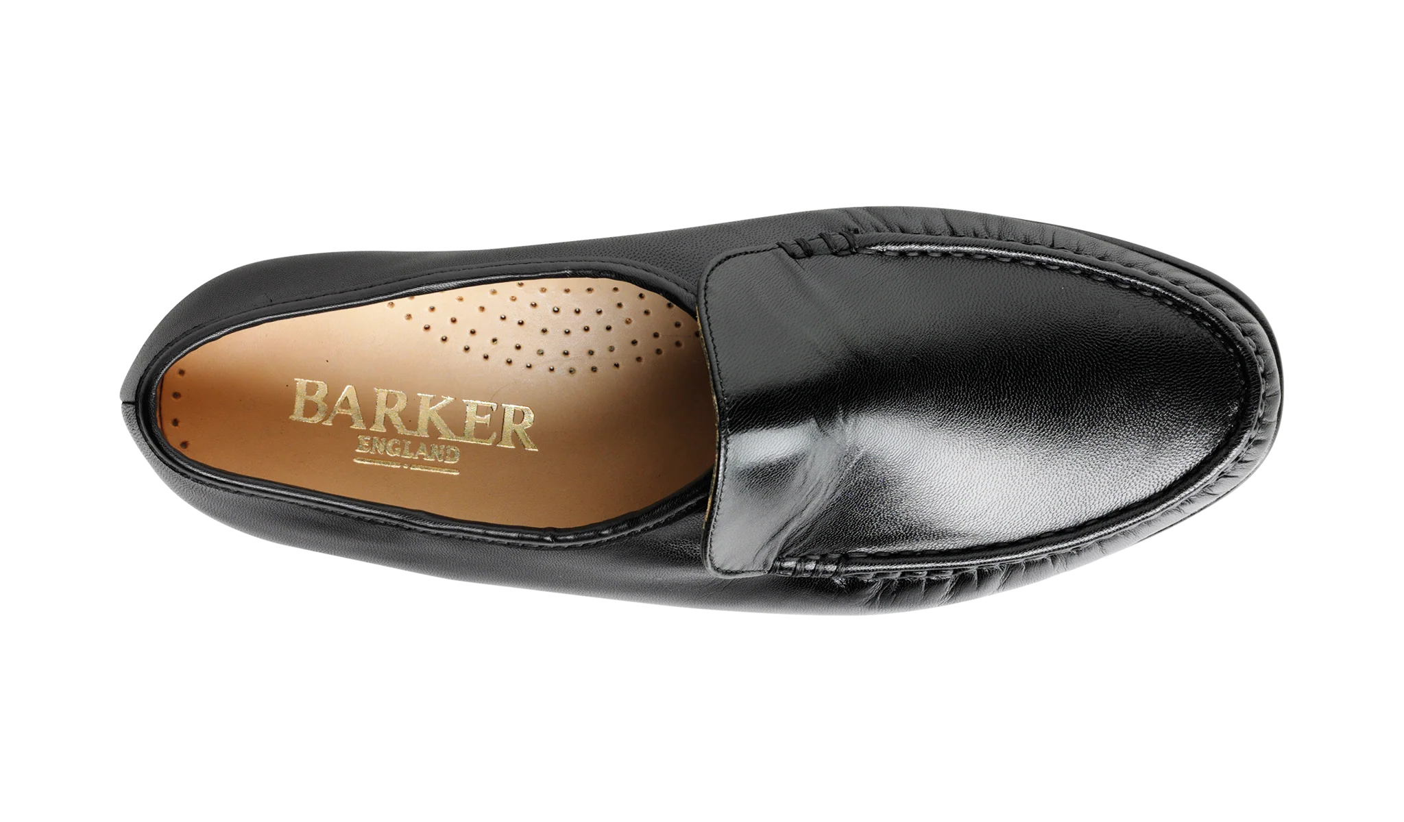 Laurence - Black Kid Loafer - Image 3