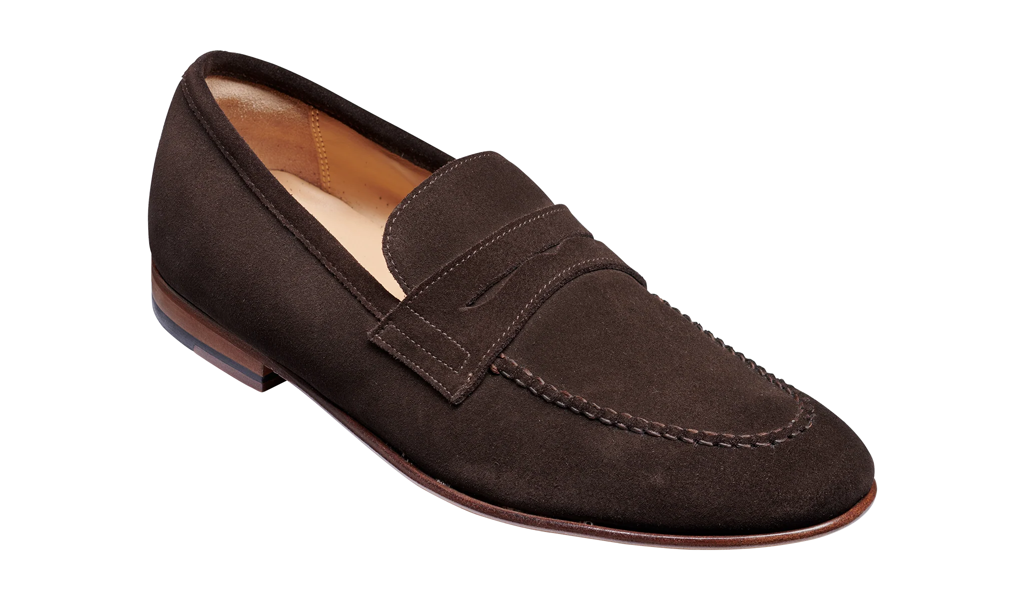 Ledley - Bitter Choc Suede Loafer