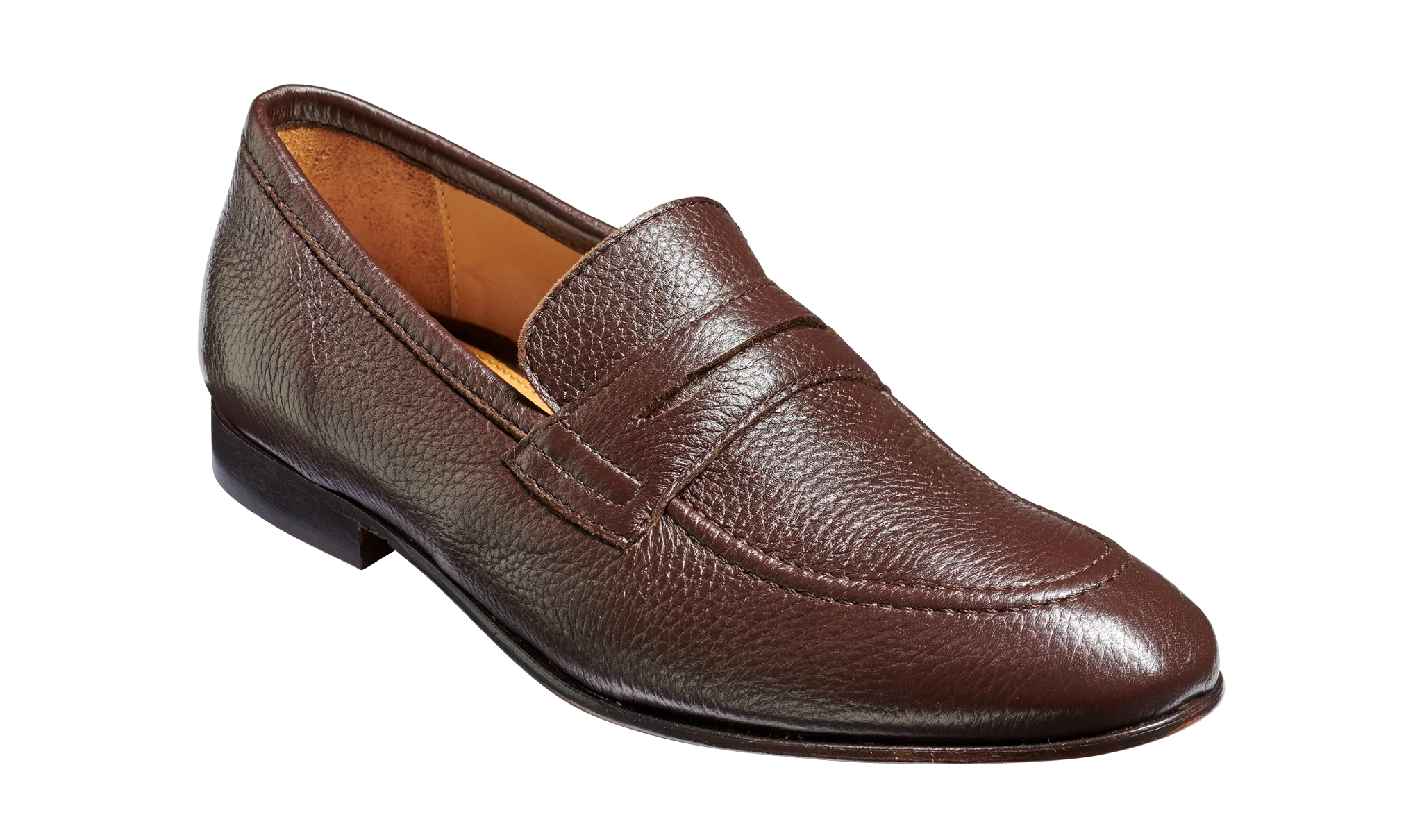 Ledley - Dark Brown Deer Skin Loafer