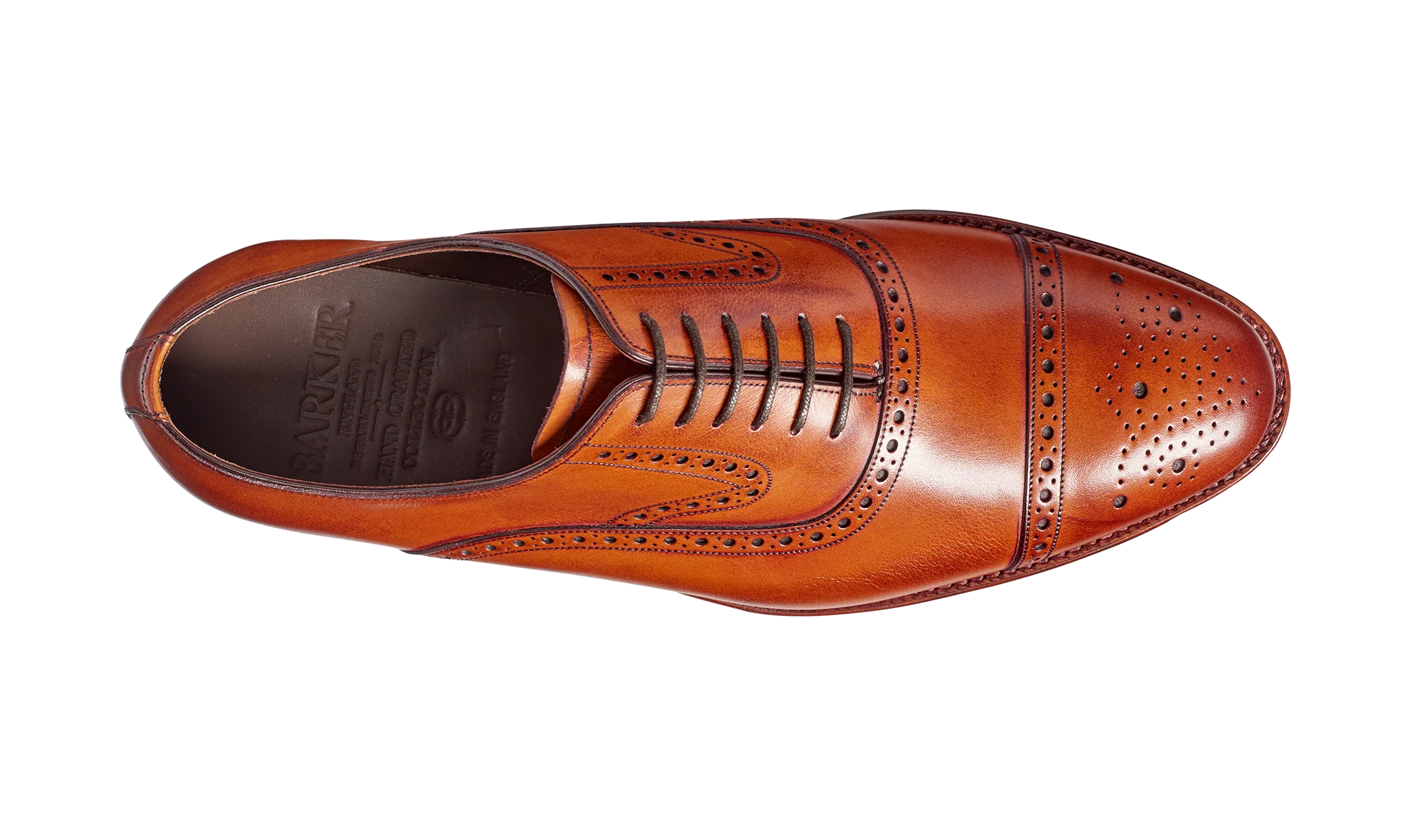 Lerwick - Antique Rosewood Calf Oxford - Image 3