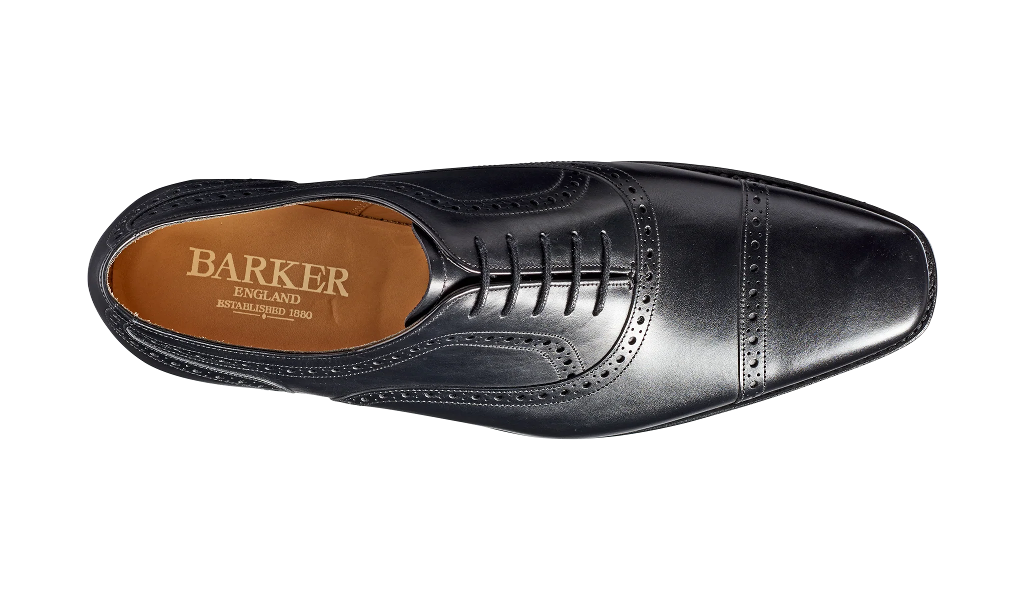 Luke - Black Calf Oxford - Image 3