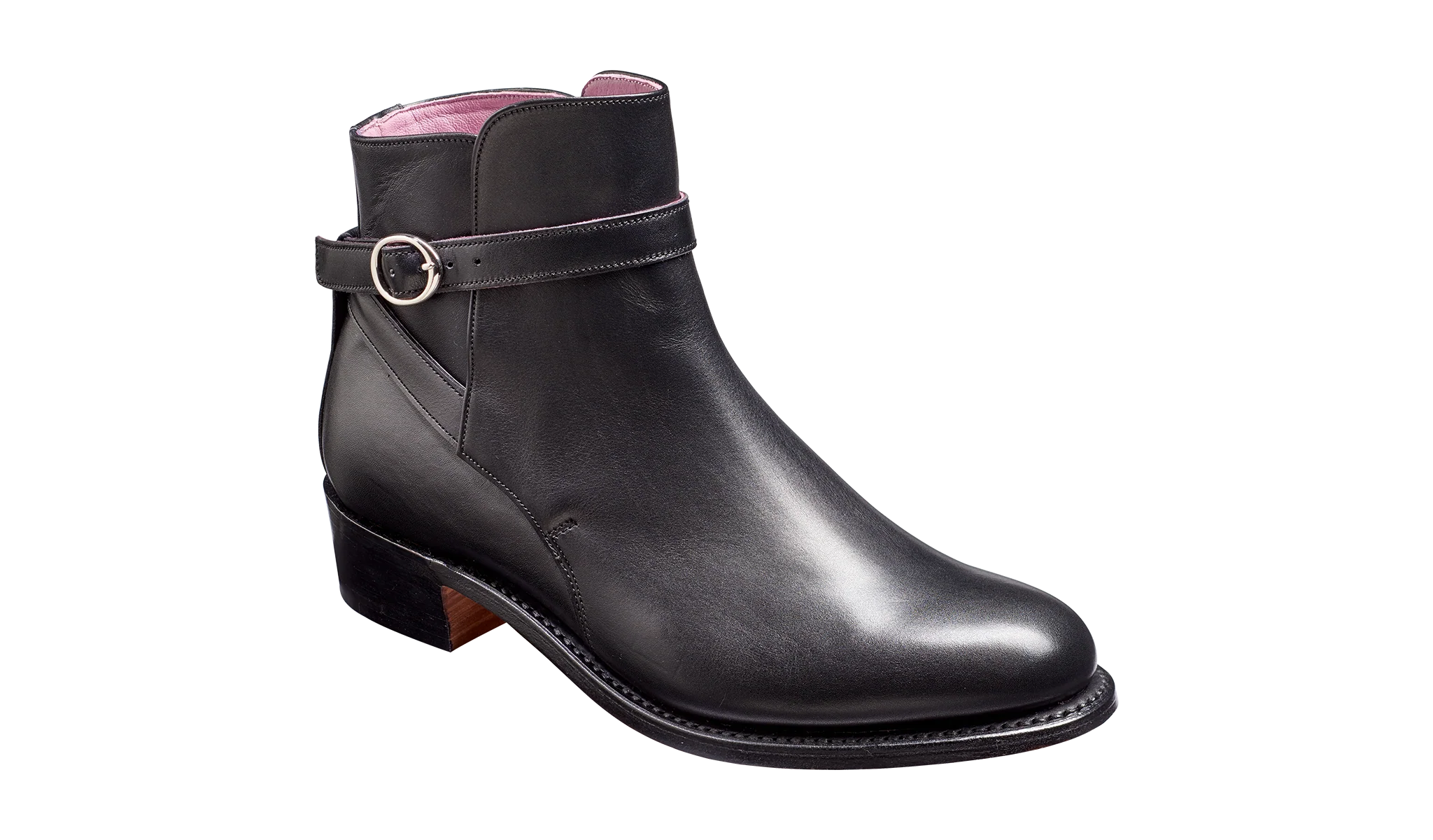 Mae - Black Calf Black Strap