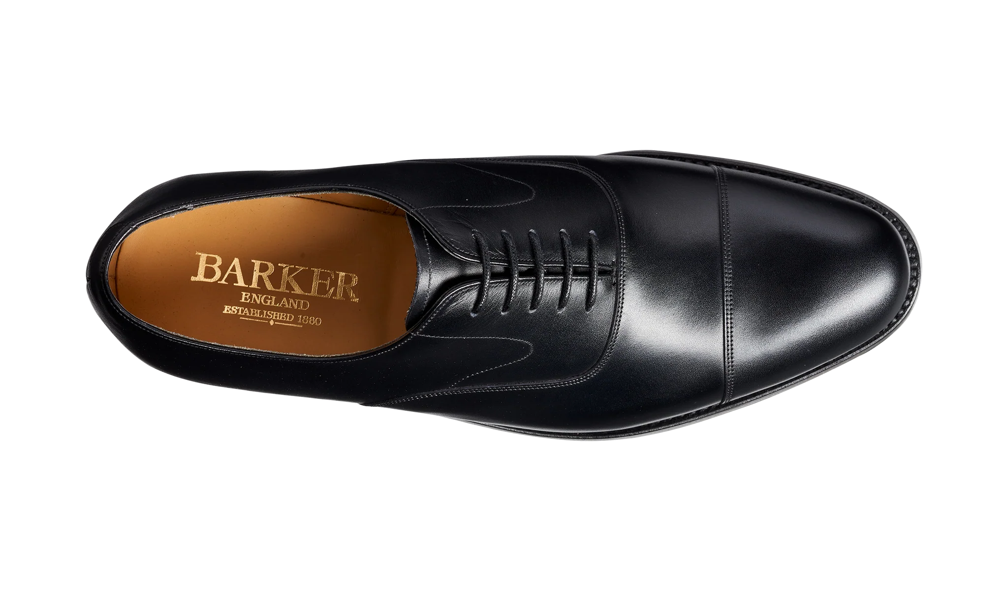 Malvern - Black Calf Oxford - Image 3