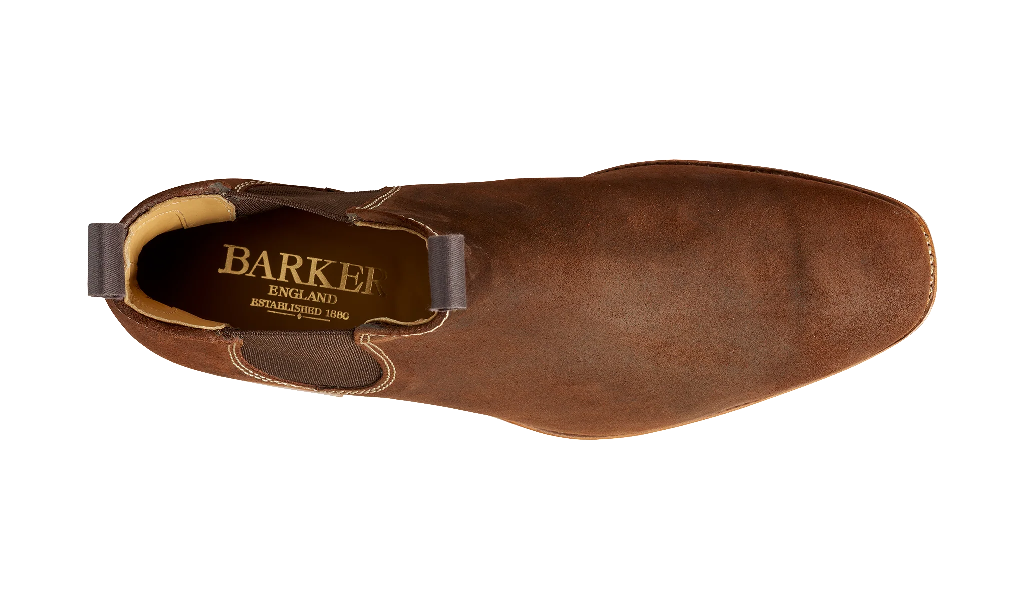 Mansfield - Brown Waxy Suede - Image 3