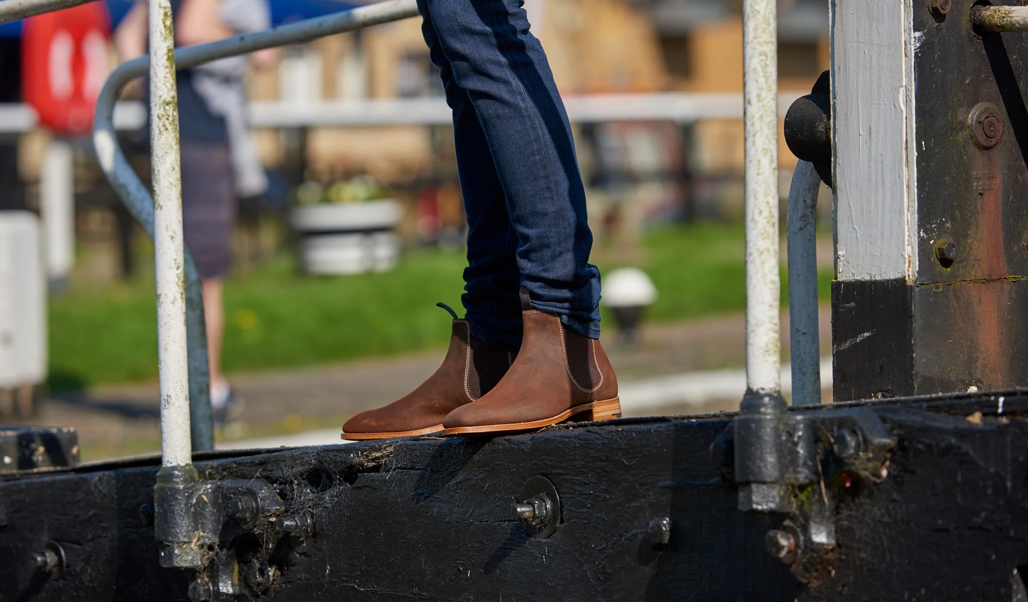 Mansfield - Green Waxy Suede - Image 5