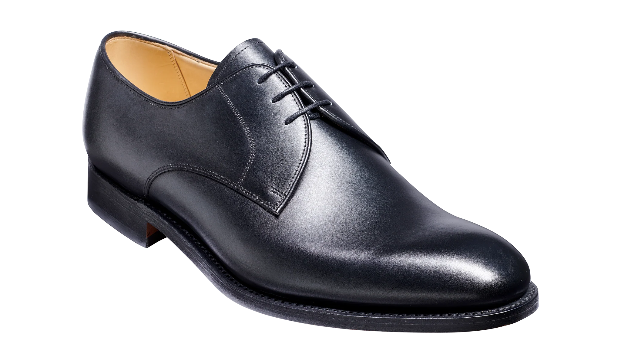 March - Black Calf Derby Shoe