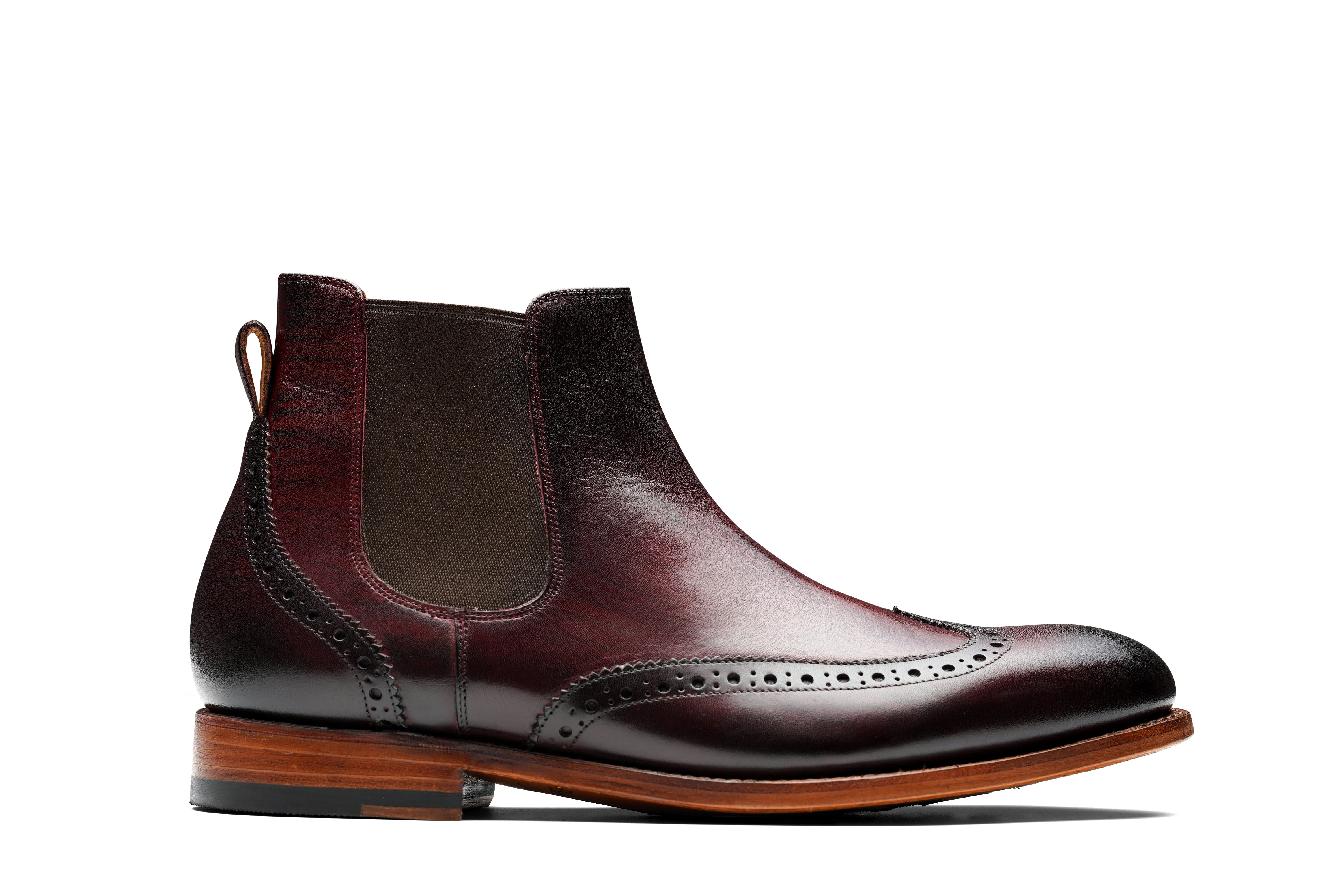 Mersey - Burgundy Hand Patina - Image 2