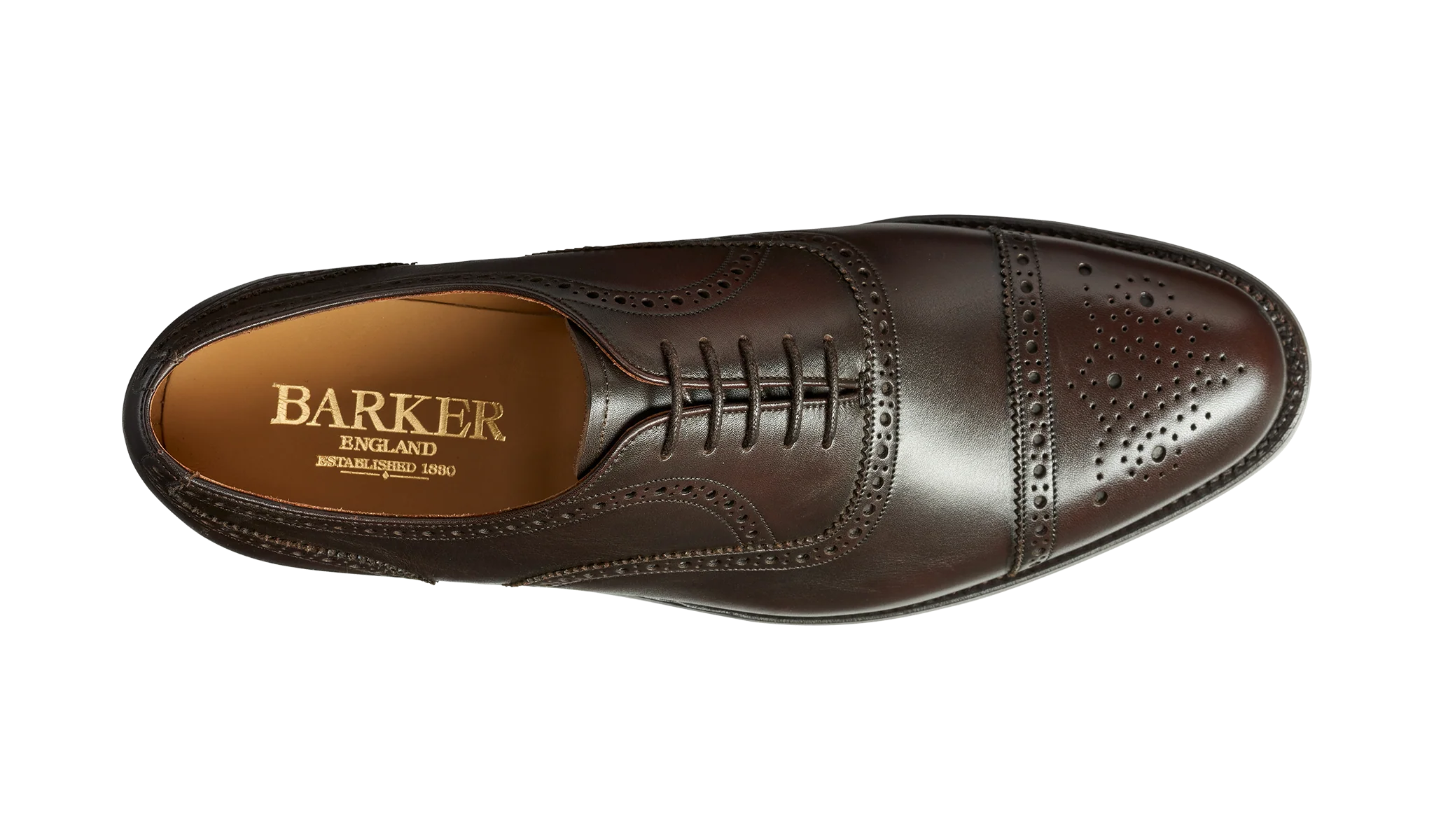 Mirfield - Espresso Calf Oxford - Image 3