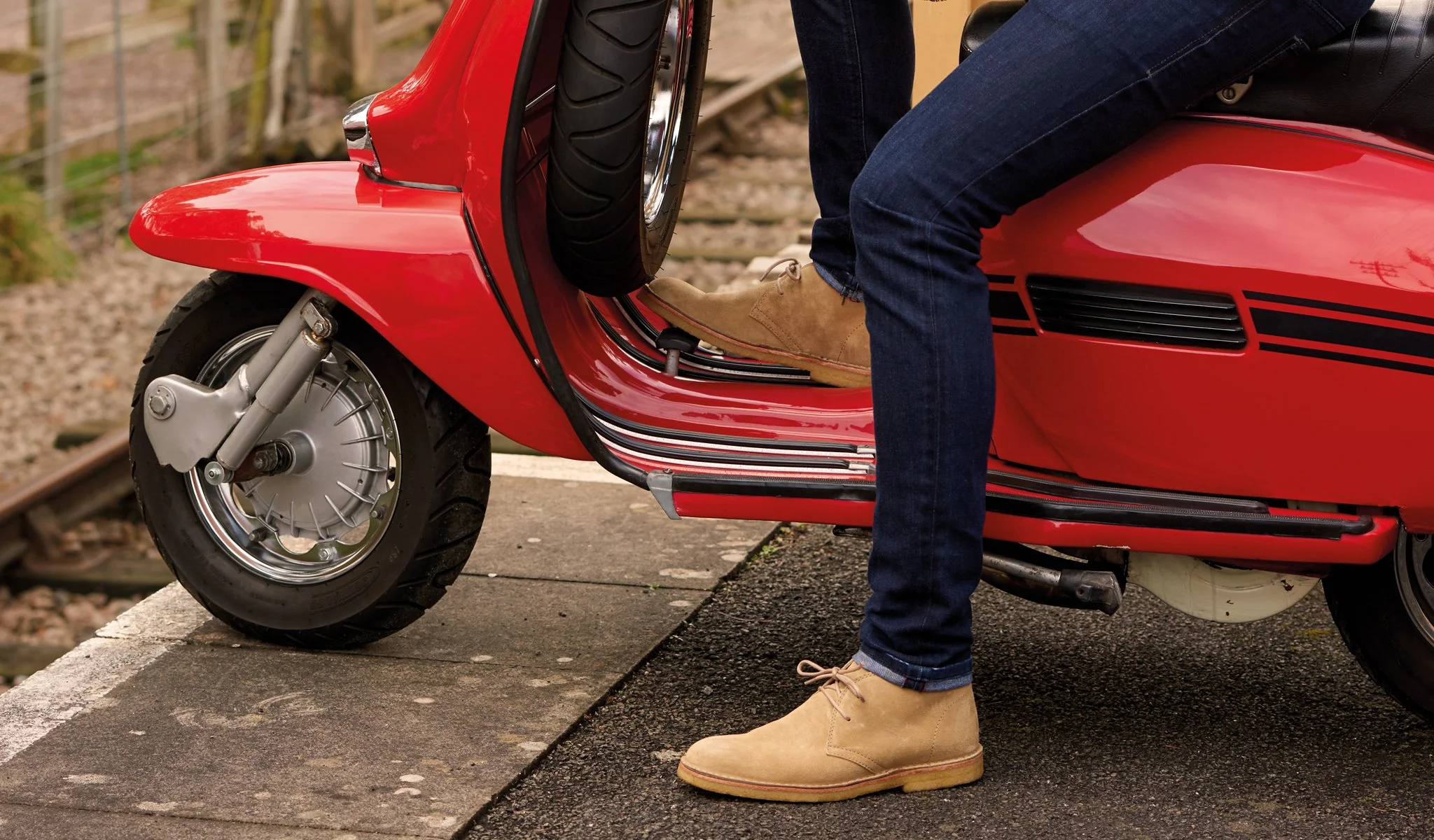 Monty - Navy Suede Boot - Image 5