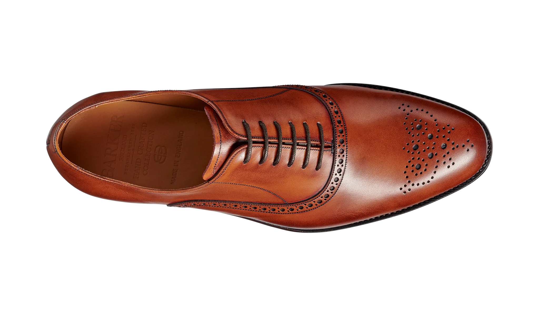 Newchurch - Antique Rosewood Mens Oxford Shoe - Image 3