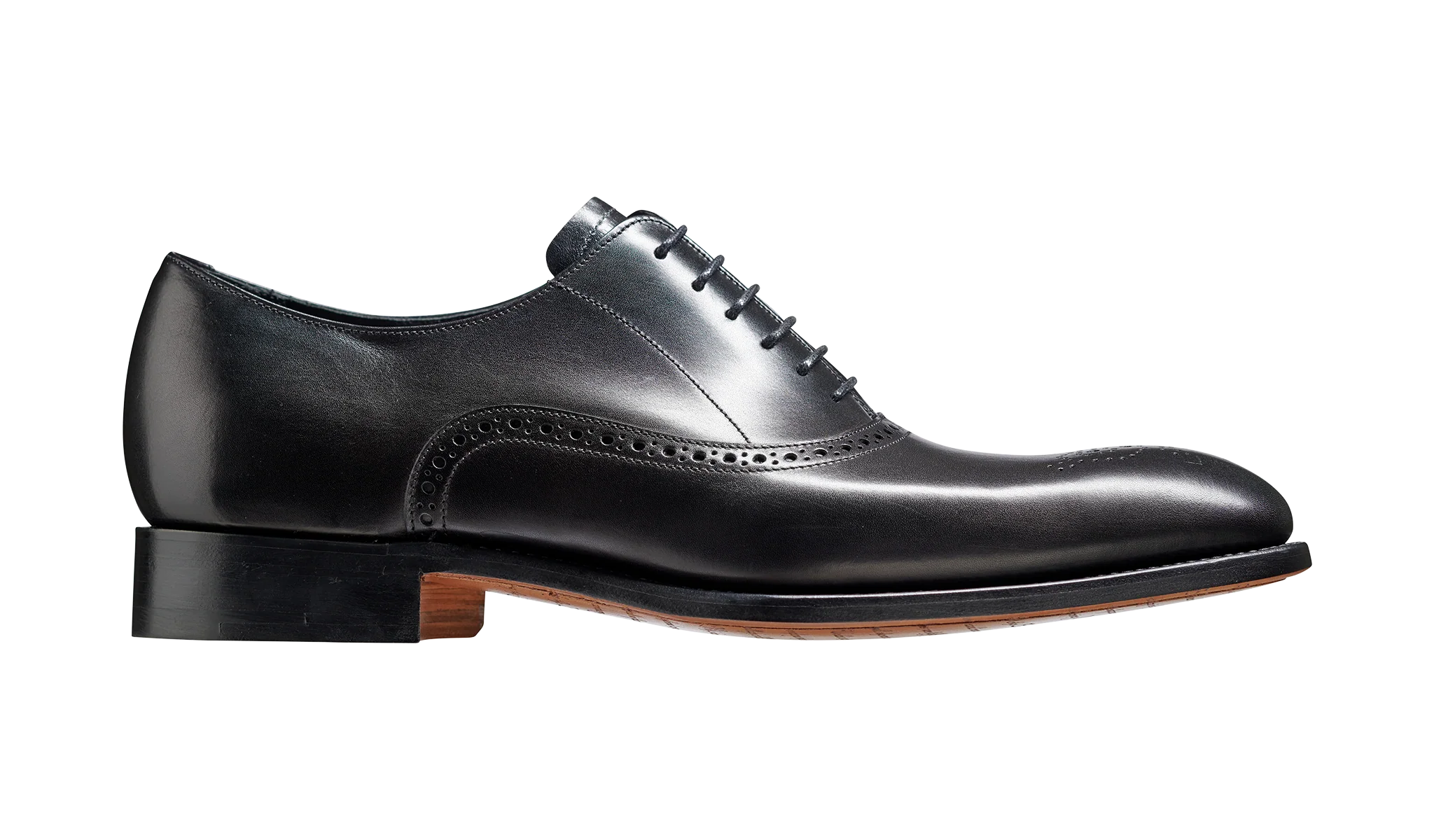 Newchurch - Black Calf Oxford Shoe - Image 2