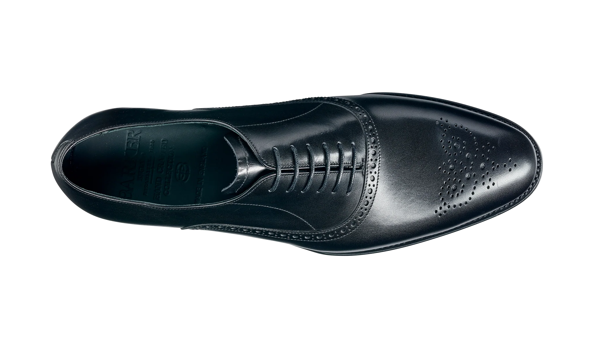 Newchurch - Black Calf Oxford Shoe - Image 3