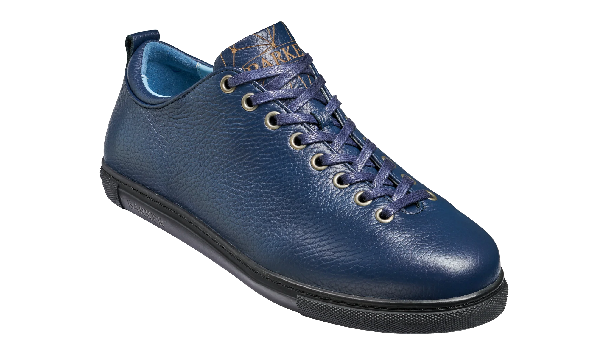 Paul - Navy Grain Sneaker