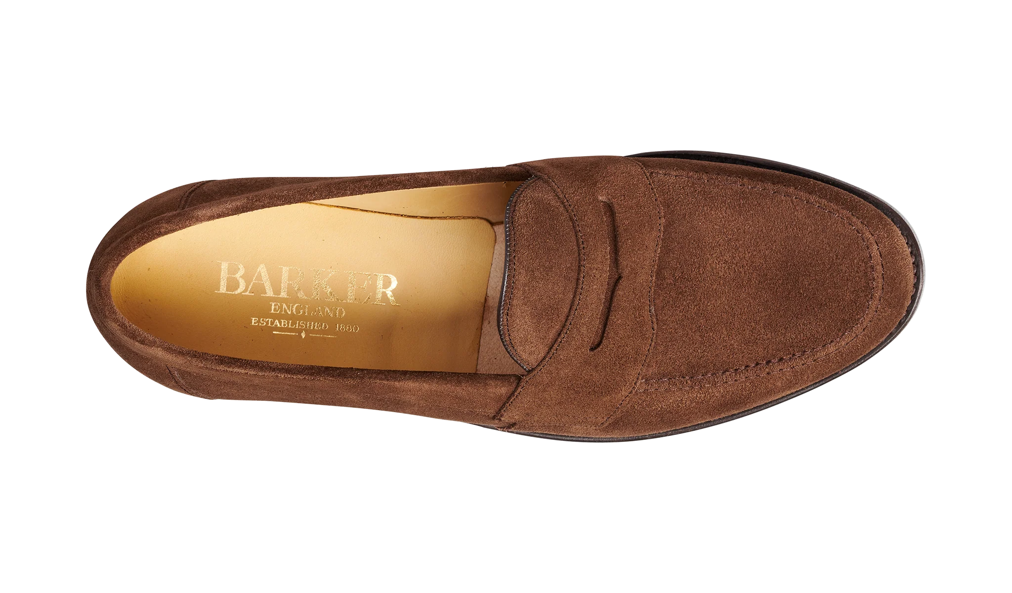 Portsmouth - Brown Suede Loafer - Image 3