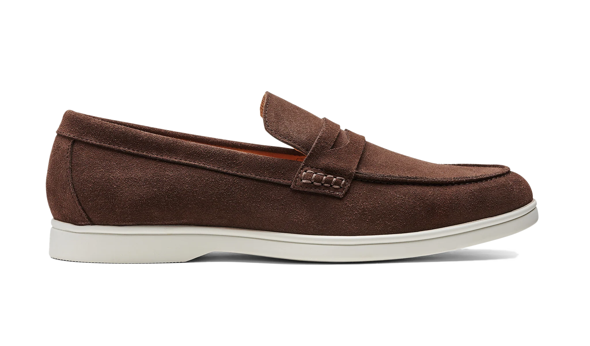 Santiago - Coffee Suede White Sole - Image 2