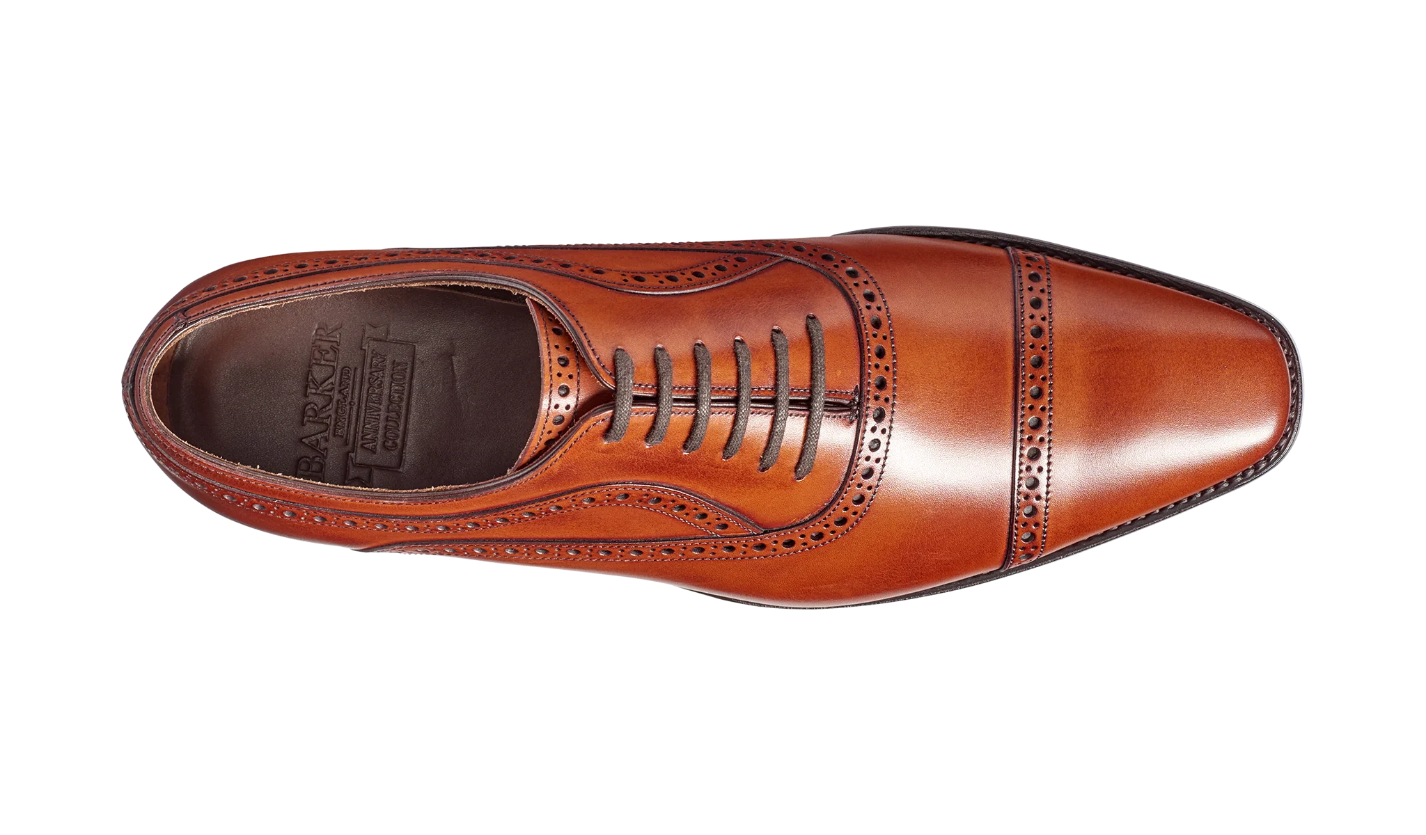 Schubert - Antique Rosewood Calf Oxford - Image 3