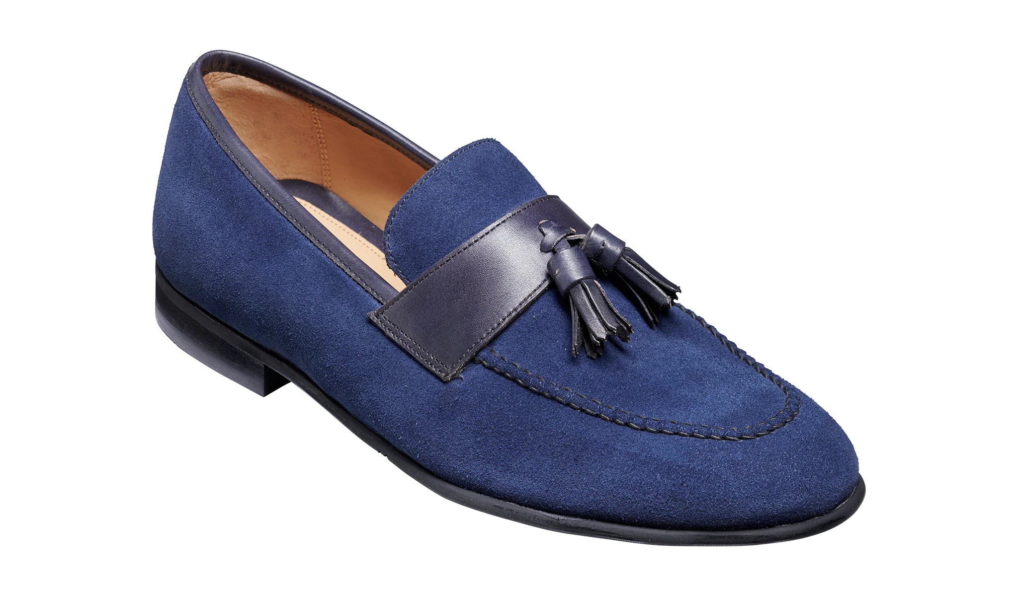 Selby - Dark Navy Suede Loafer