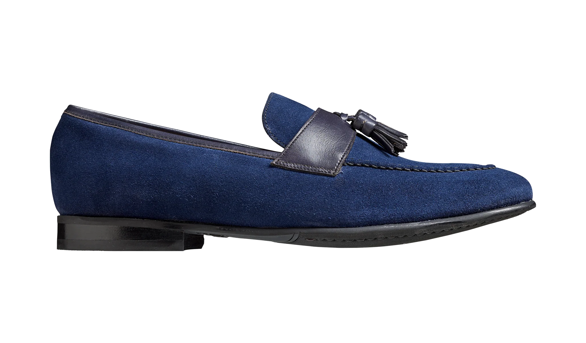 Selby - Dark Navy Suede Loafer - Image 2