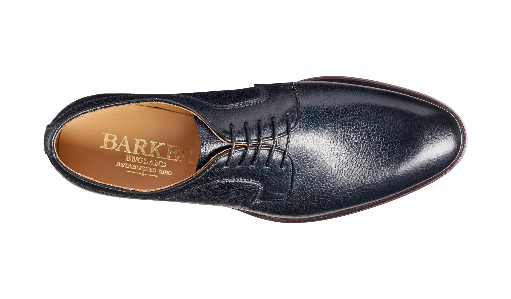 Skye - Navy Grain Derby - Image 3
