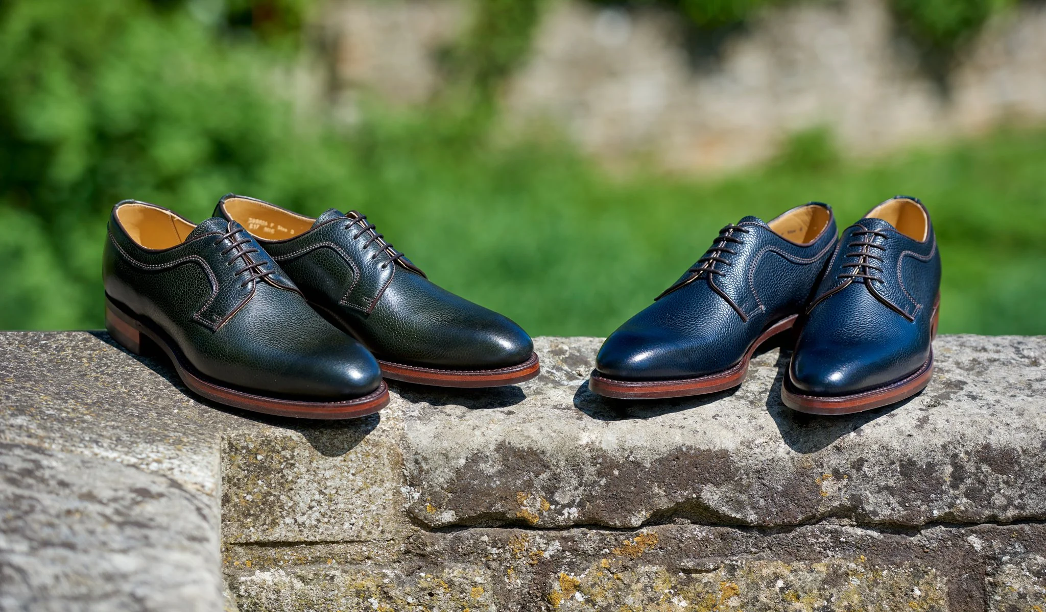 Skye - Navy Grain Derby - Image 5