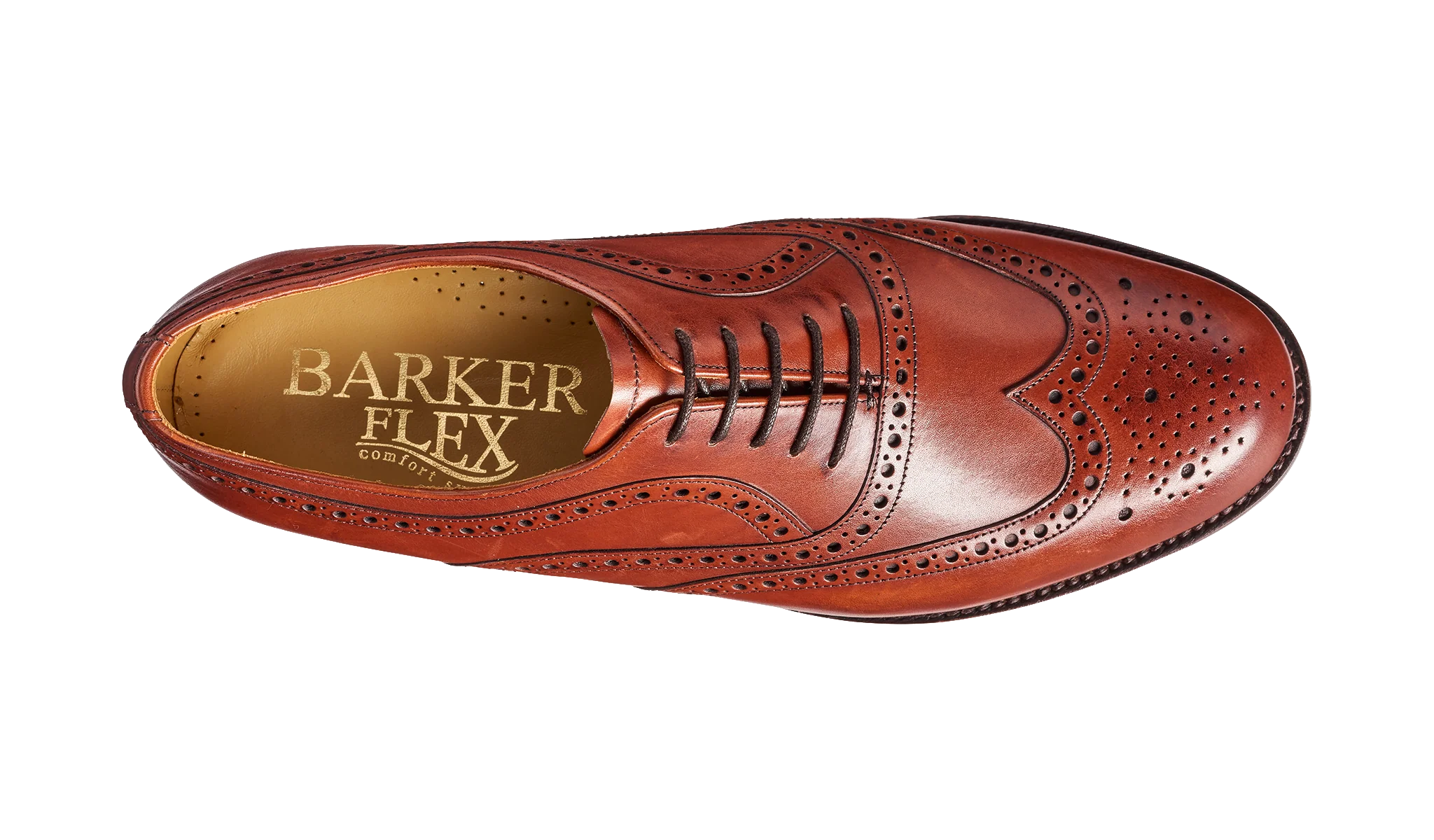 Southport - Rosewood Calf Brogue - Image 3